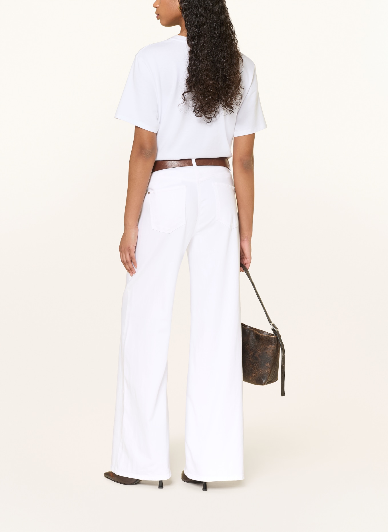 CAMBIO Wide Leg Jeans PALAZZO: 5030 fresh white
