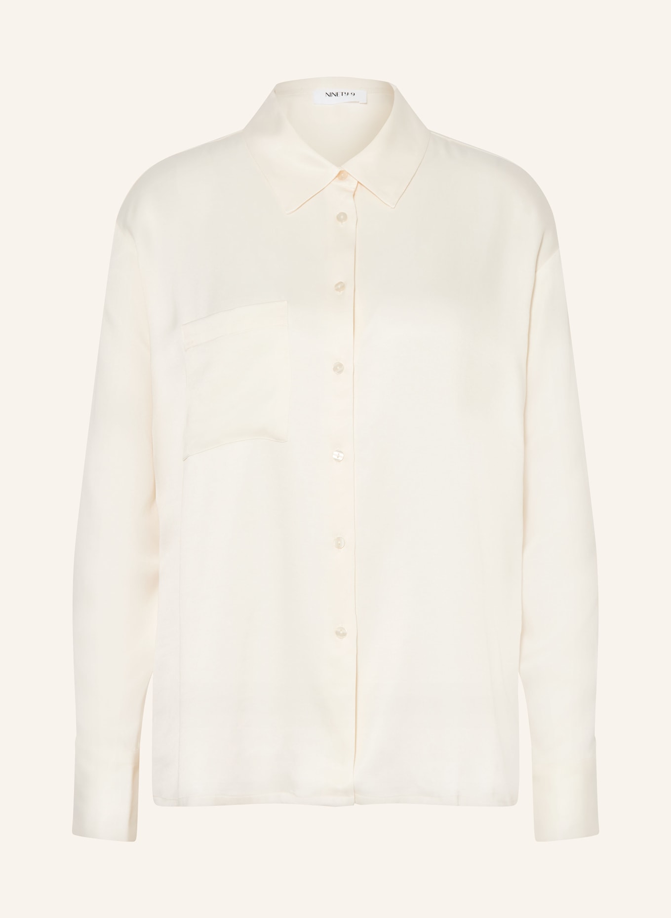 NINETY-9 ROMANTIC shirt blouse: ECRU