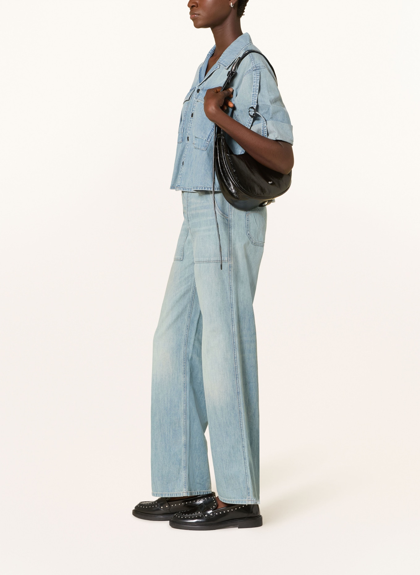 G-Star Wide Leg Jeans FATIGUE: J057 vintage sandblast