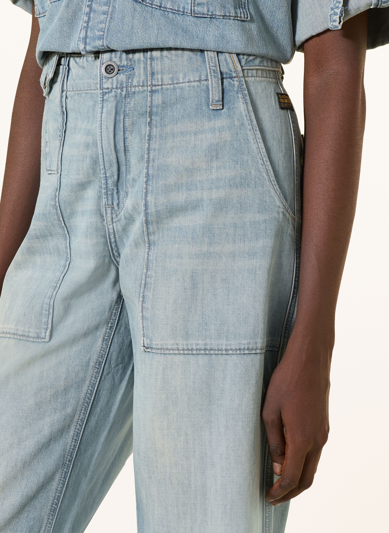 G-Star Wide Leg Jeans FATIGUE: J057 vintage sandblast