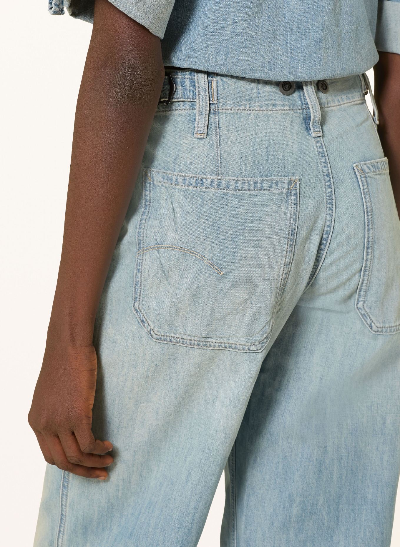 G-Star Wide Leg Jeans FATIGUE: J057 vintage sandblast