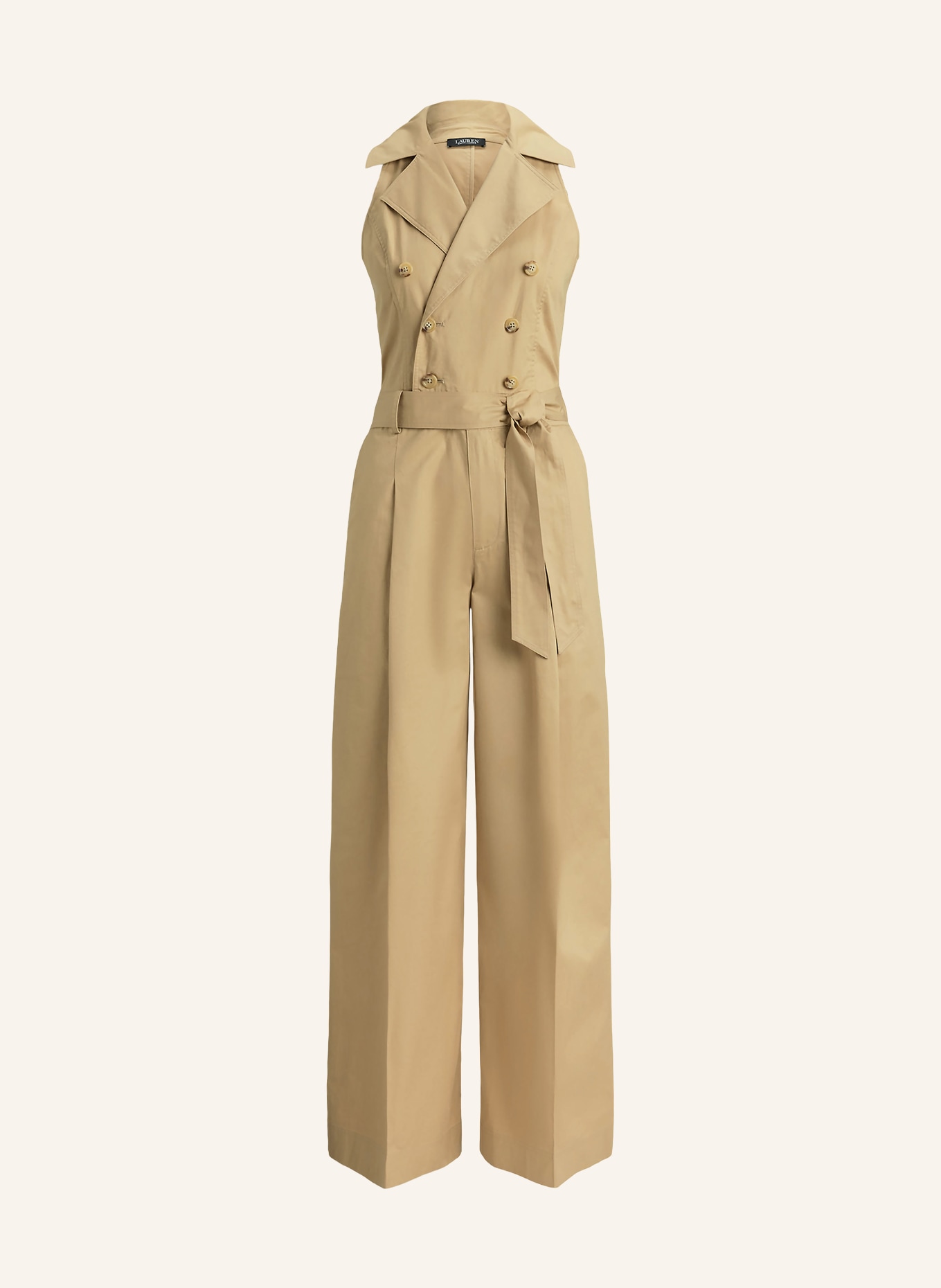 LAUREN RALPH LAUREN Jumpsuit: BEIGE