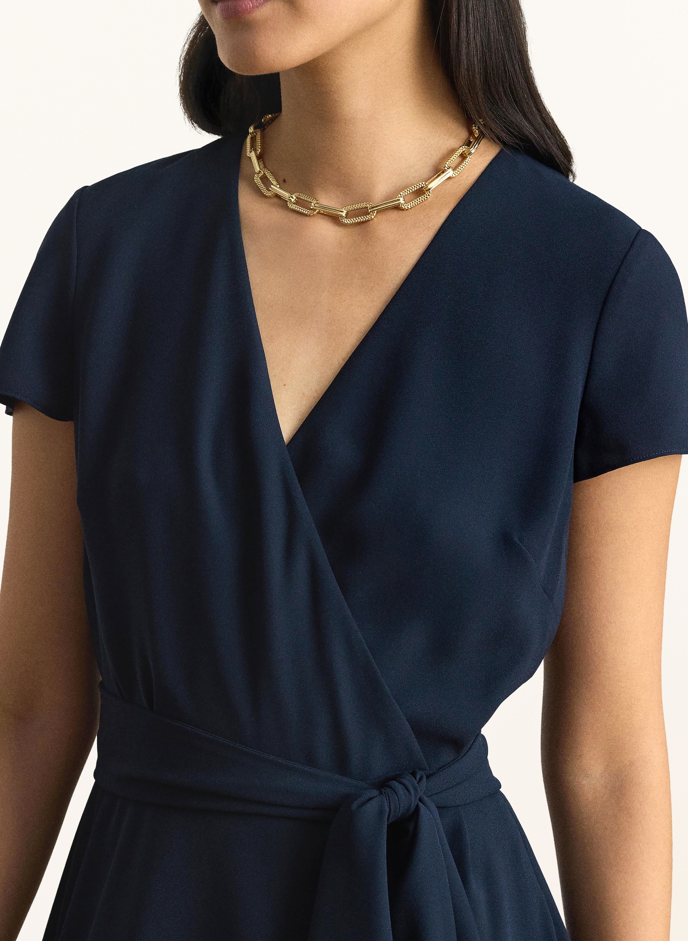 LAUREN RALPH LAUREN dress: DARK BLUE