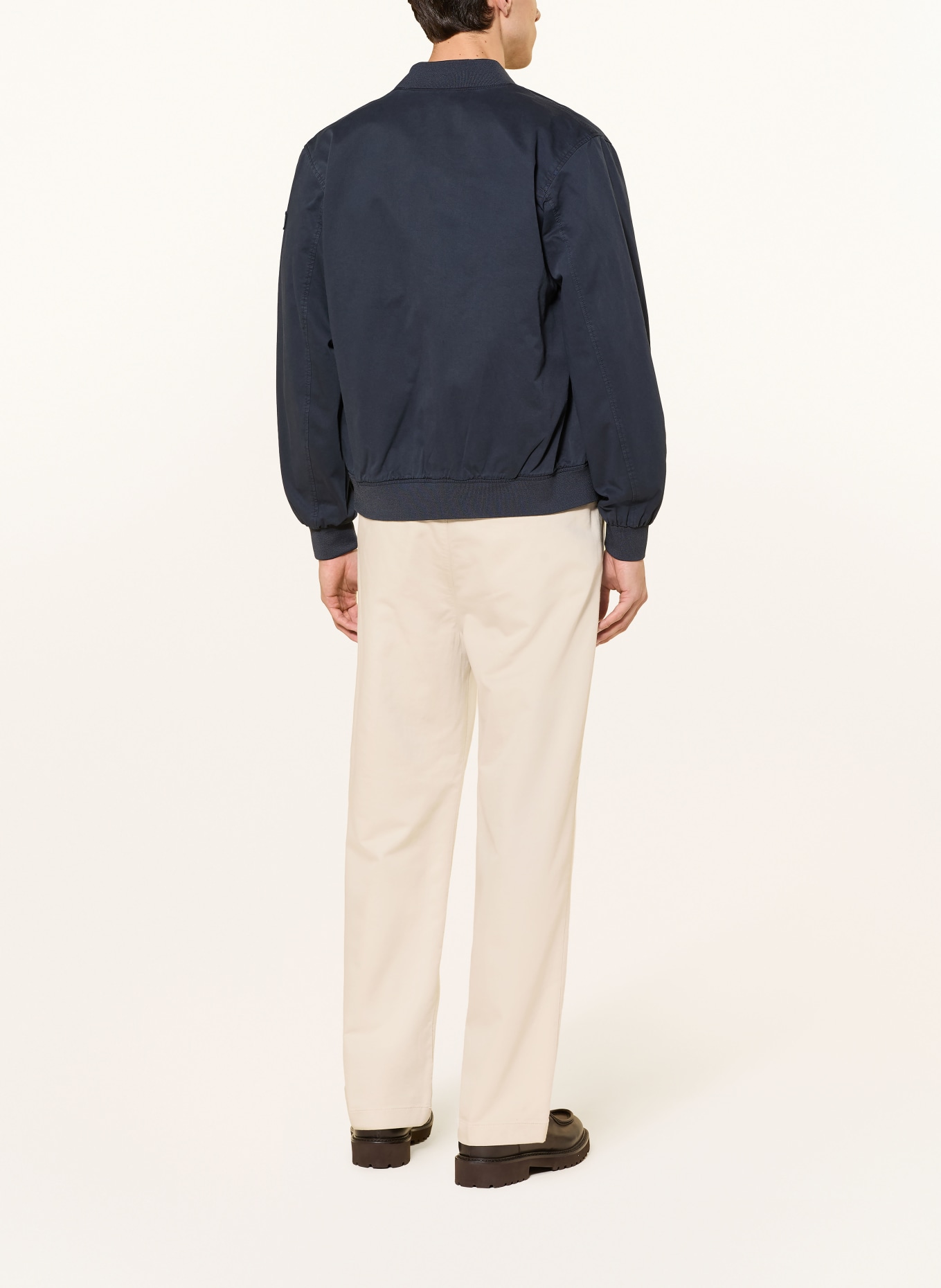 Marc O'Polo Chino MOSSBO Wide Fit: ECRU