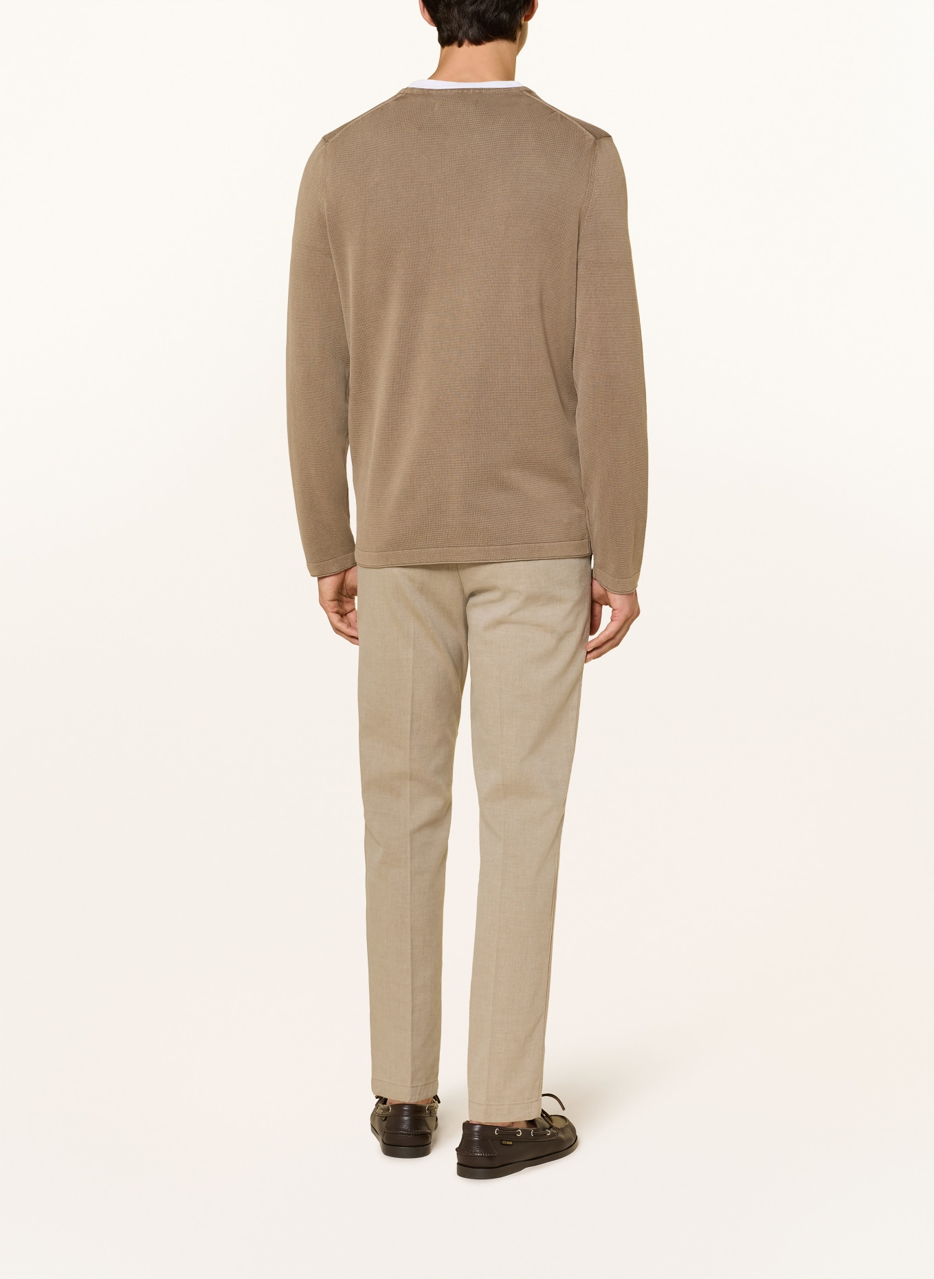 Marc O'Polo Dlouhé rukávy: SVĚTLE HNĚDÁ