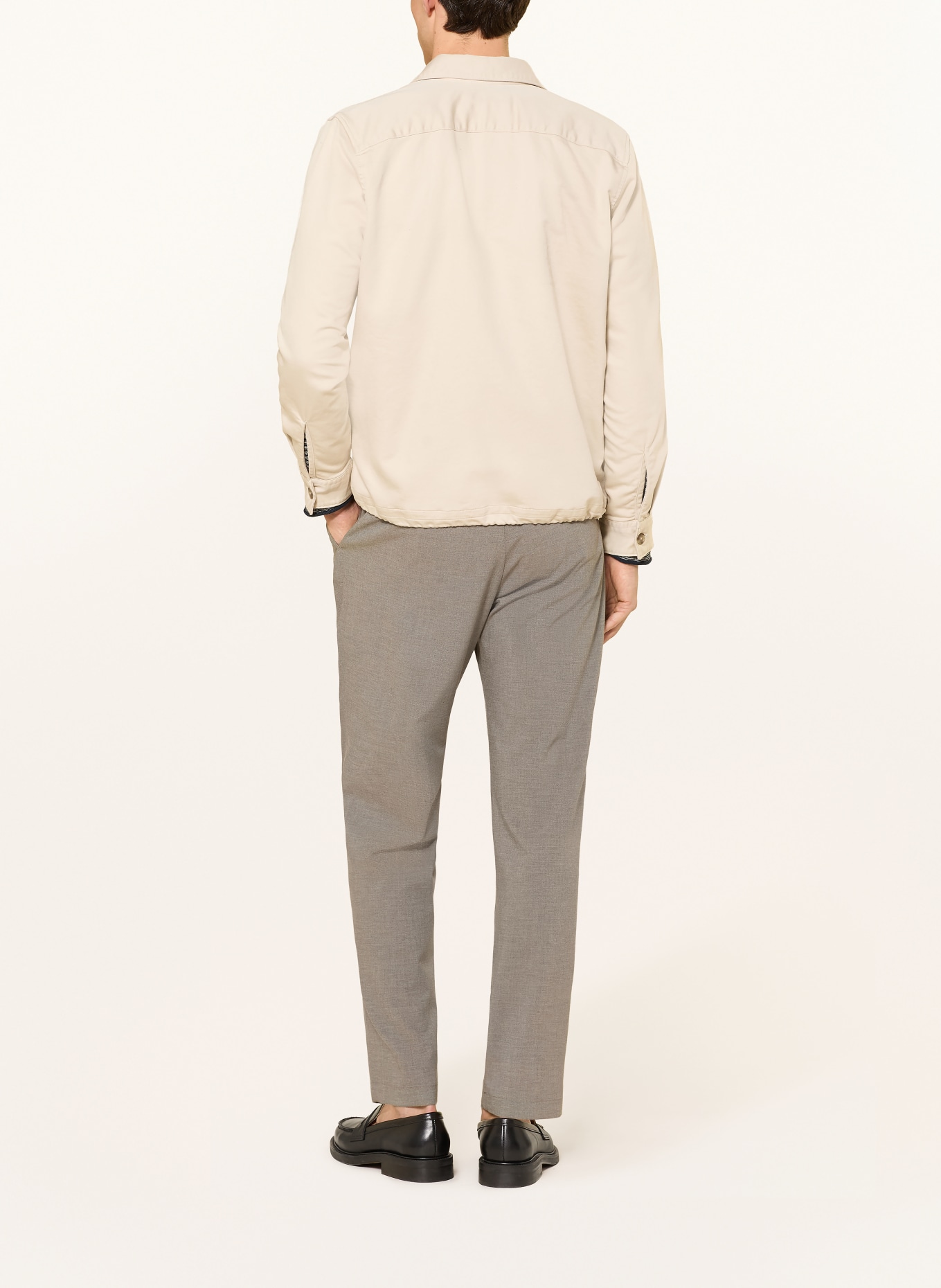 Marc O'Polo Chino BELSBO Relaxed Fit: ČERNOŠEDÁ