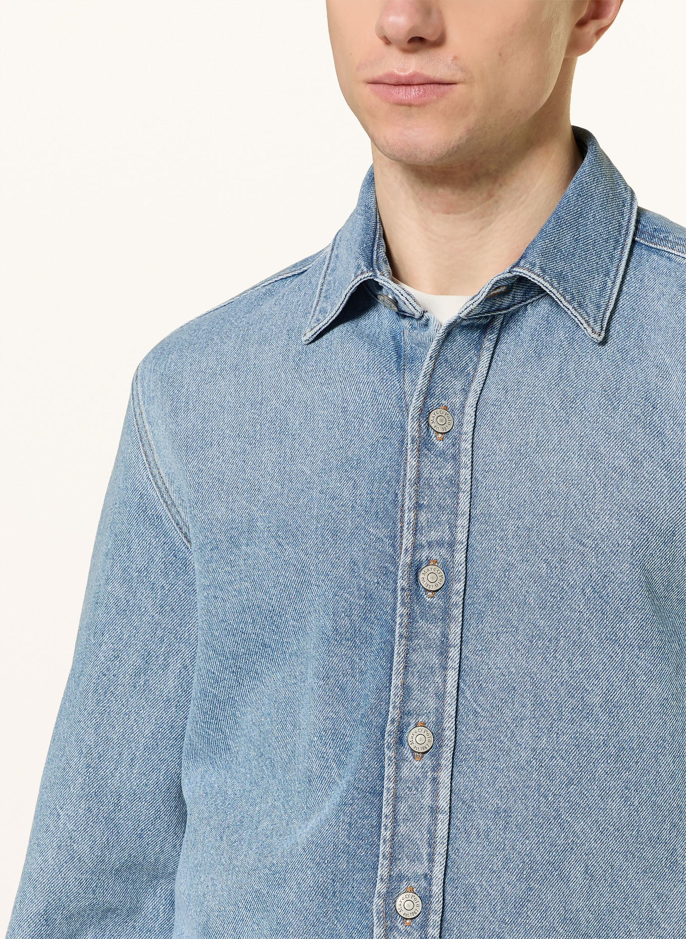 Marc O'Polo Regular fit denim shirt: LIGHT BLUE