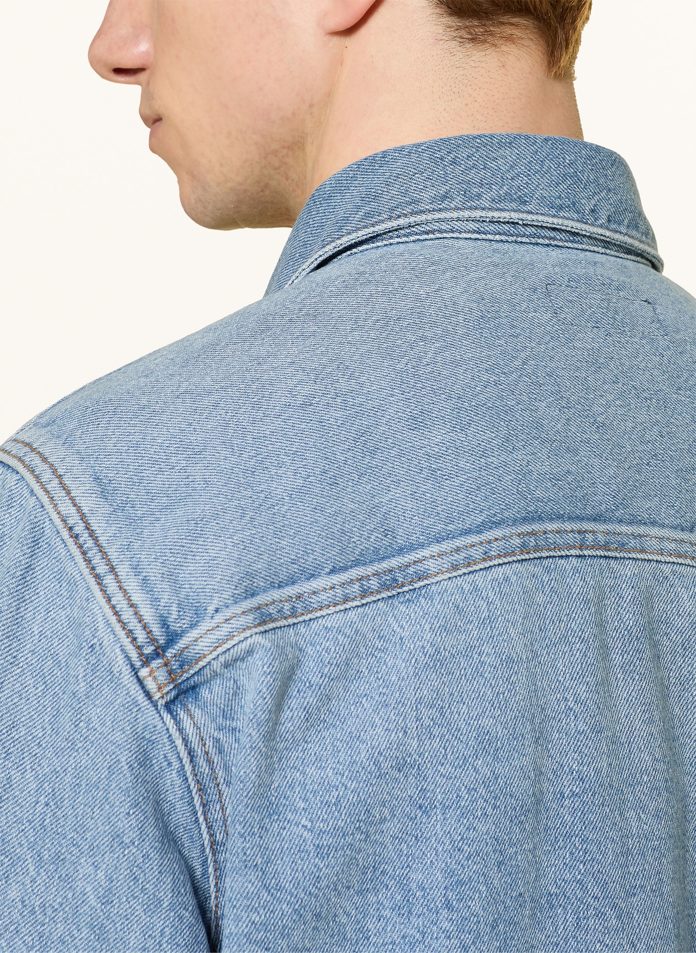 Marc O'Polo Regular fit denim shirt: LIGHT BLUE