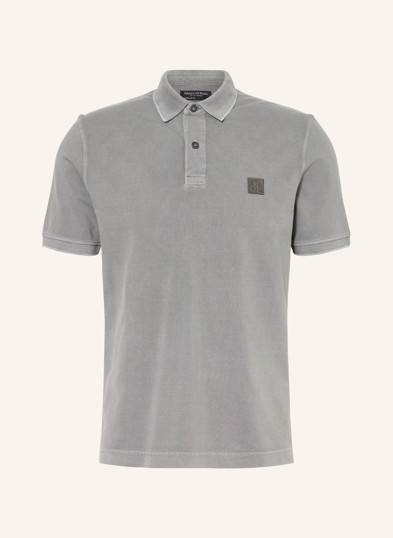 Marc O'Polo piqué polo shirt: GRAY
