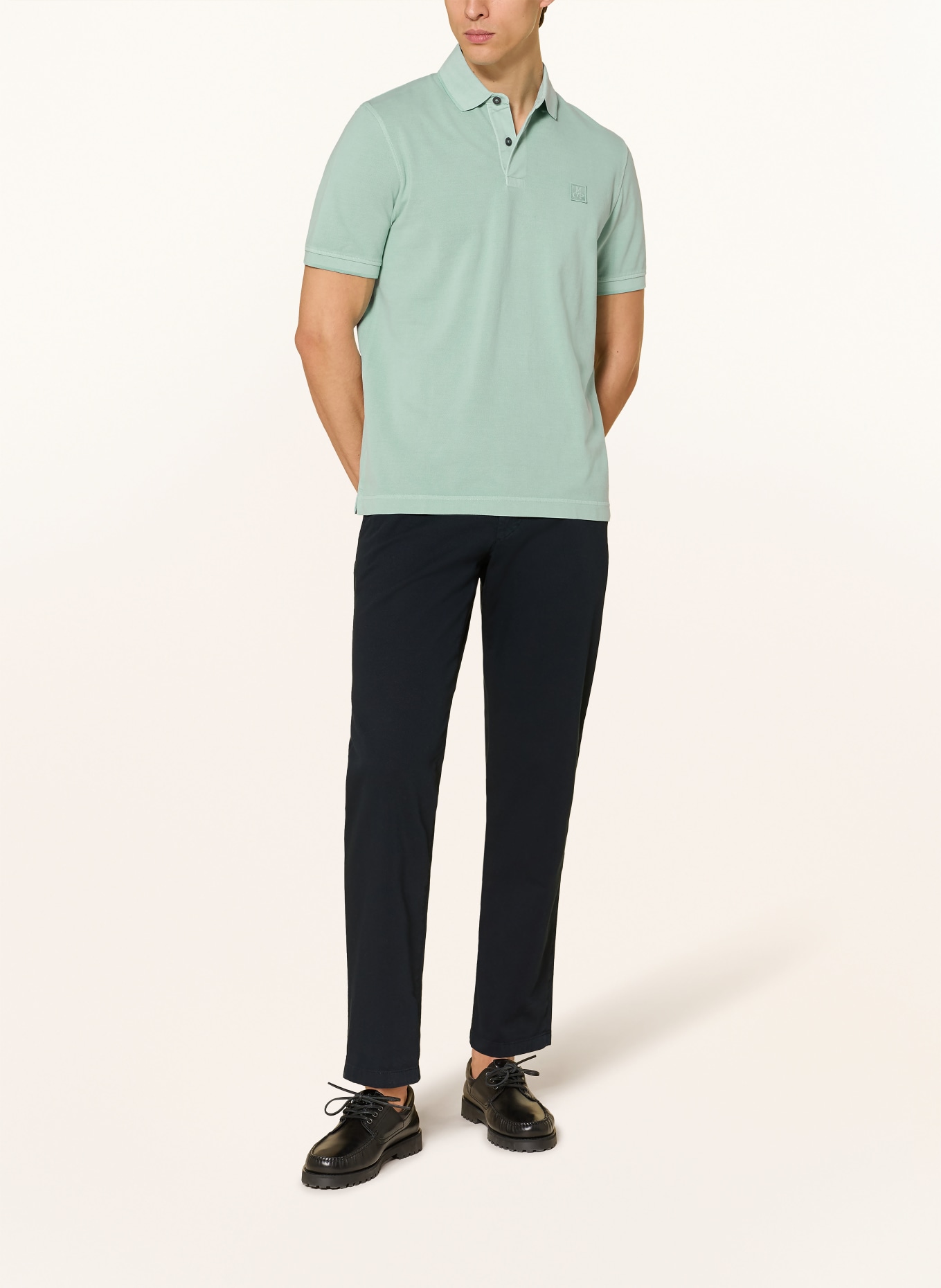 Marc O'Polo piqué polo shirt: MINT