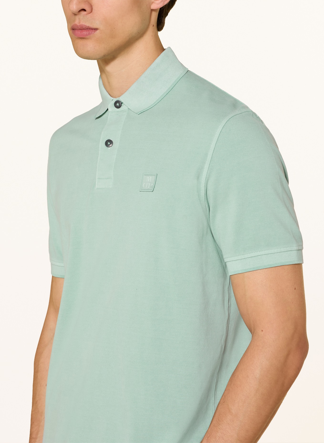 Marc O'Polo piqué polo shirt: MINT