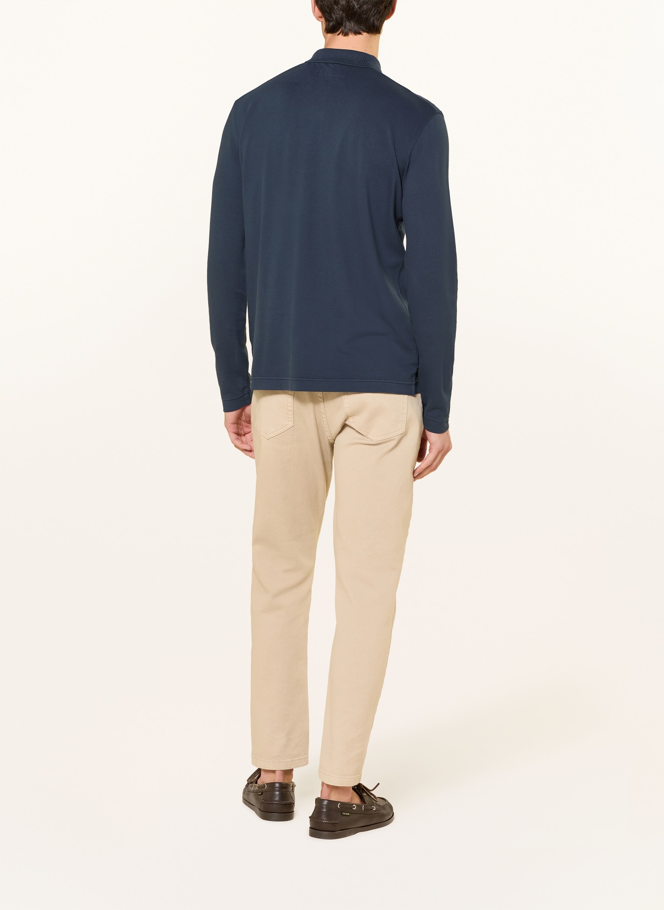 Marc O'Polo piqué polo shirt: DARK BLUE