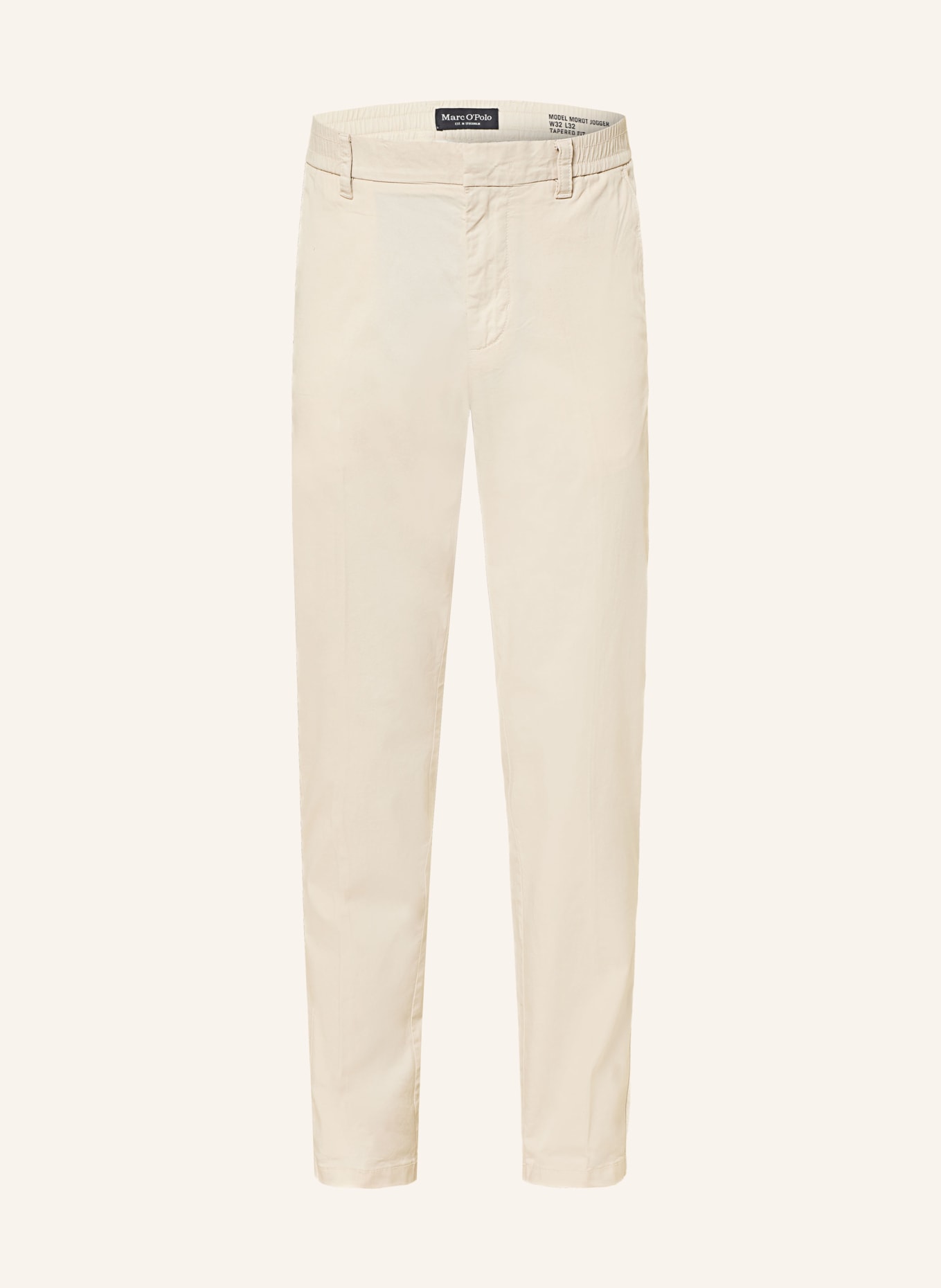 Marc O'Polo Chino MOROT JOGGER Tapered Fit: CREME