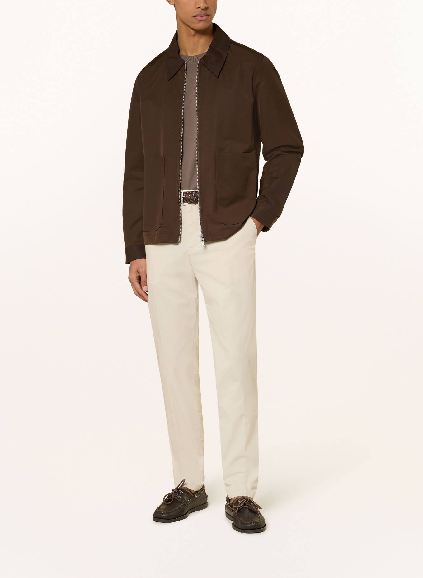 Marc O'Polo Chino MOROT JOGGER Tapered Fit: CREME