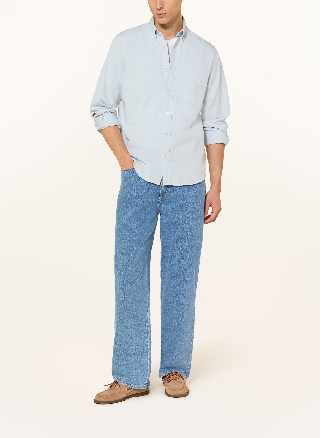 Marc O'Polo Košile Regular Fit: TMAVĚ MODRÁ