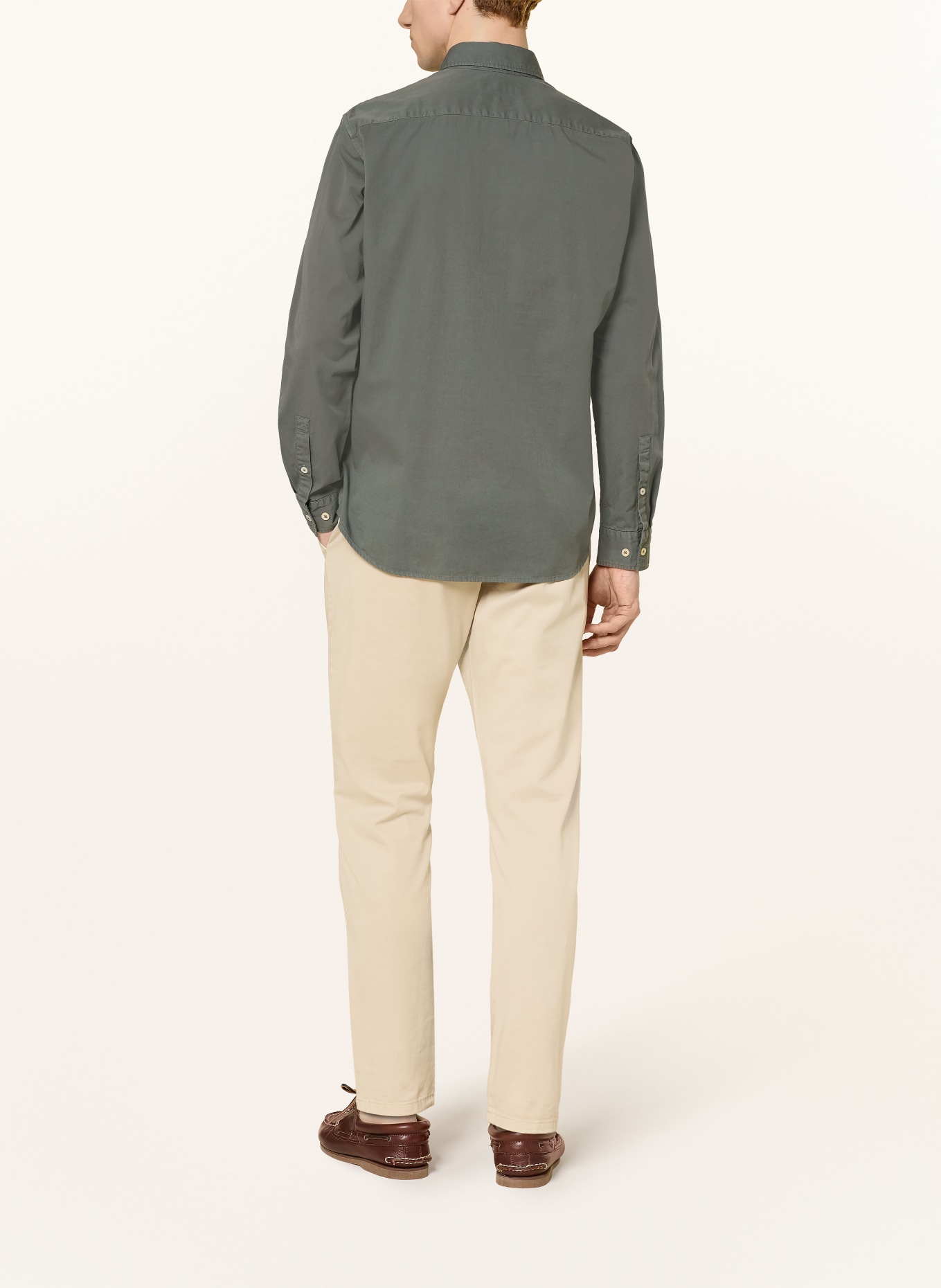 Marc O'Polo Hemd Regular Fit: KHAKI