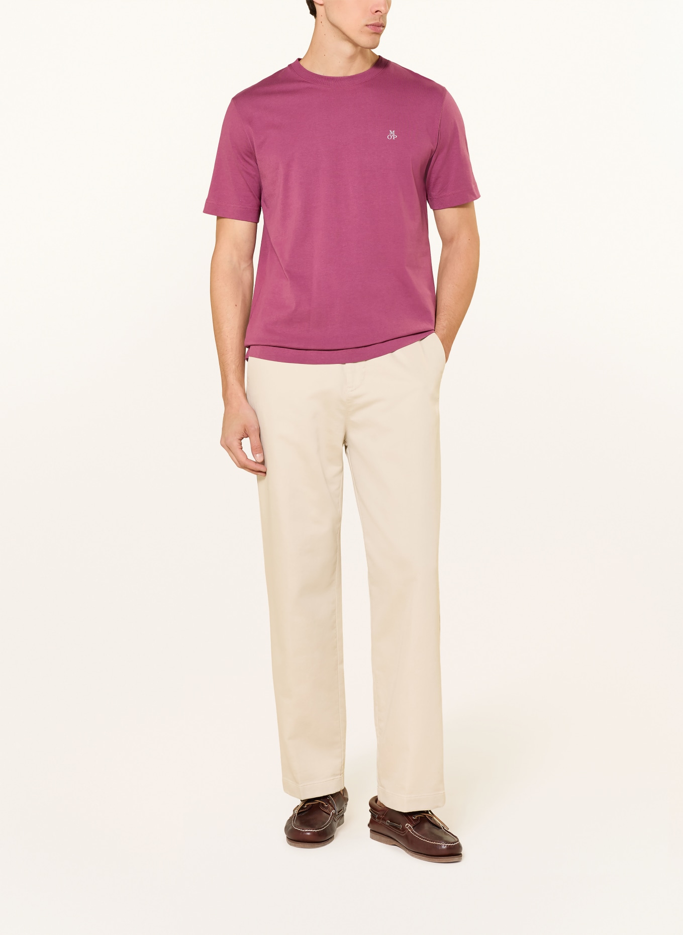 Marc O'Polo tričko: TMAVĚ FIALOVÁ