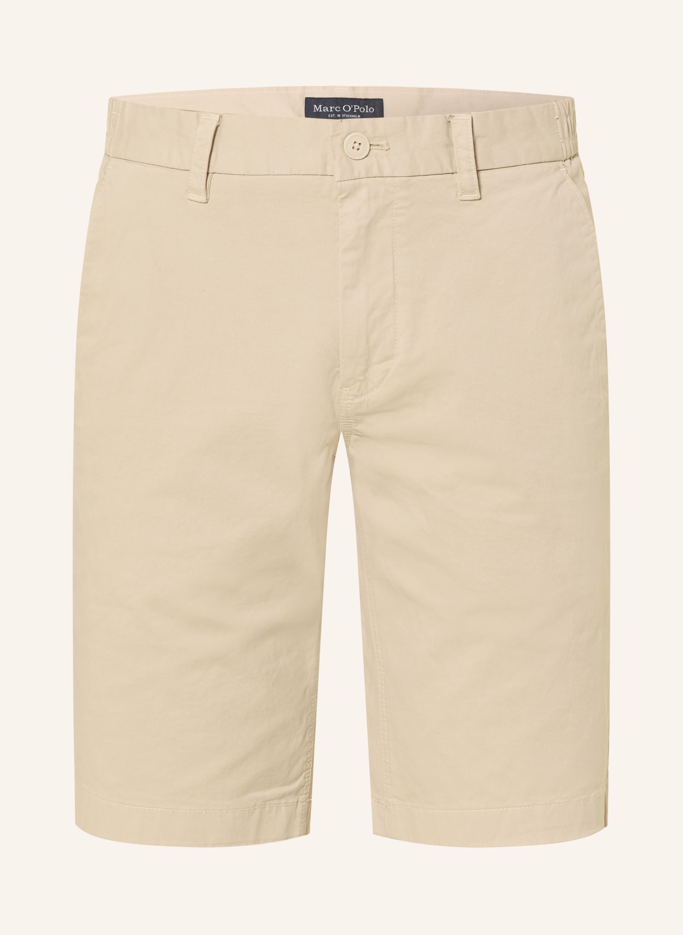 Marc O'Polo Short chino RESO coupe classique: ÉCRU