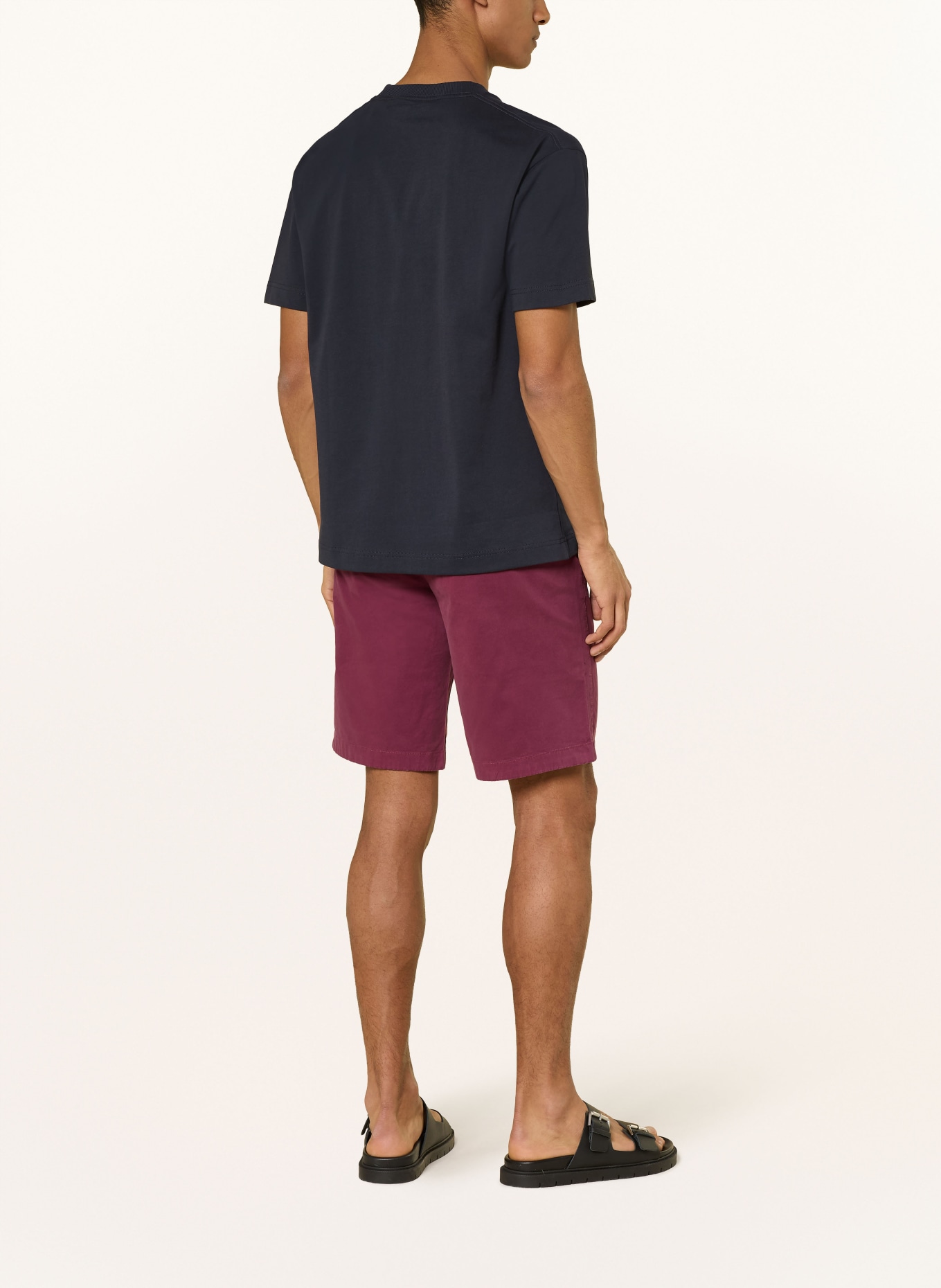 Marc O'Polo RESO Regular Fit chino shorts: DARK PURPLE