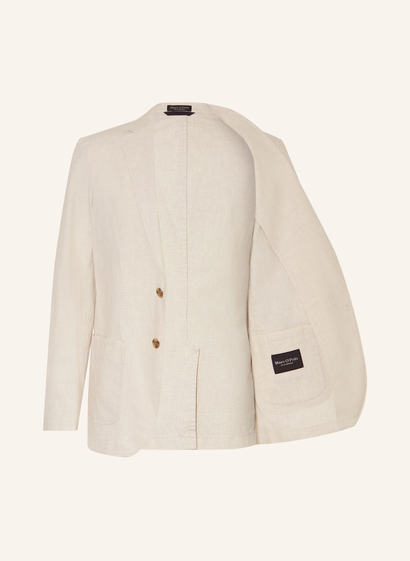 Marc O'Polo Sakko Regular Fit: CREME