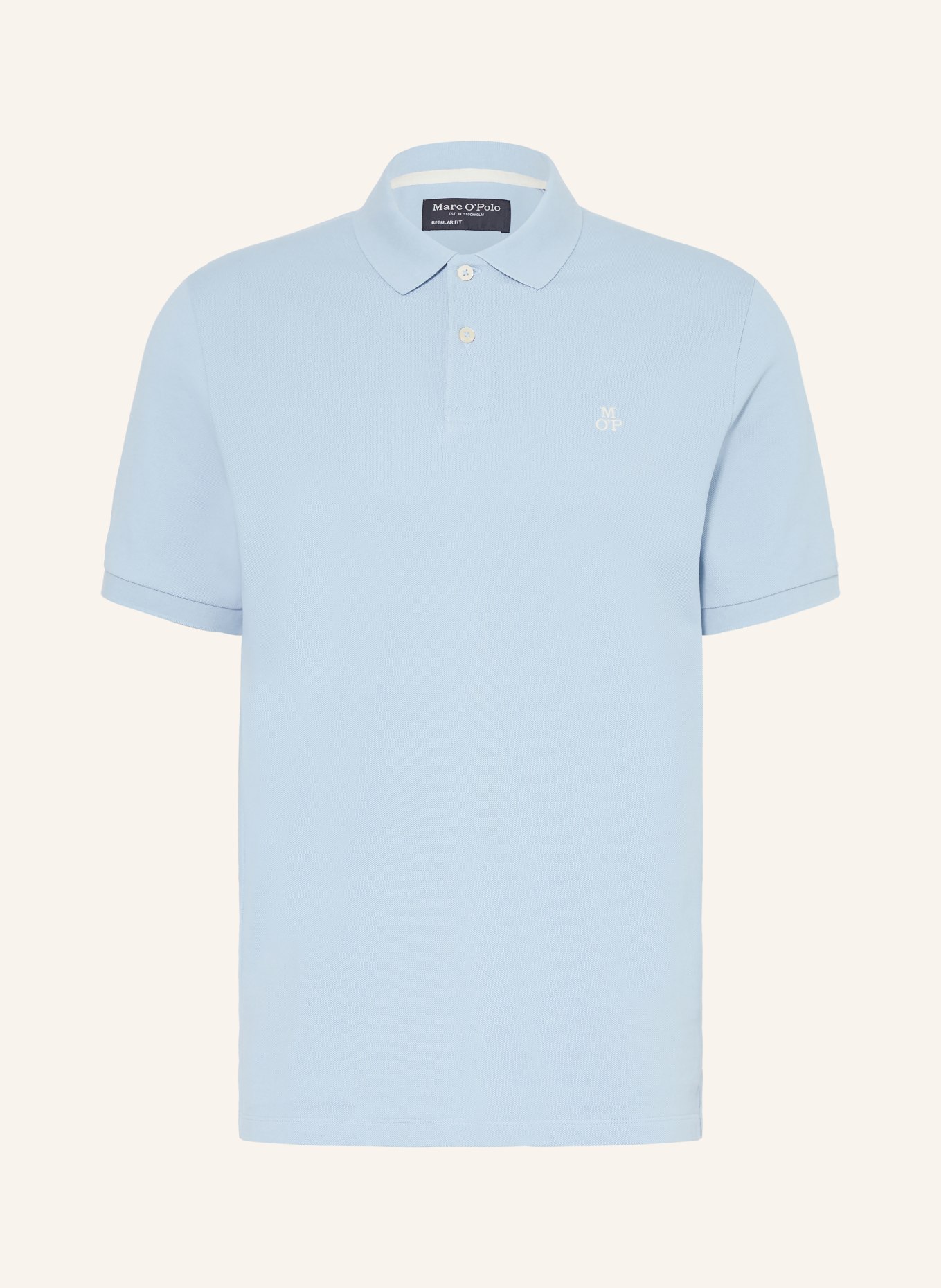 Marc O'Polo Piqué polokošile Regular Fit: TMAVĚ MODRÁ