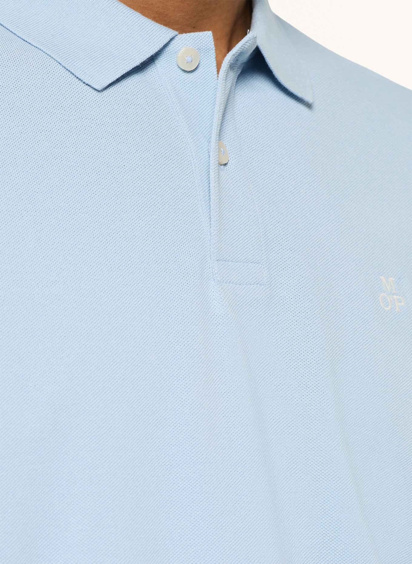 Marc O'Polo Piqué polokošile Regular Fit: TMAVĚ MODRÁ