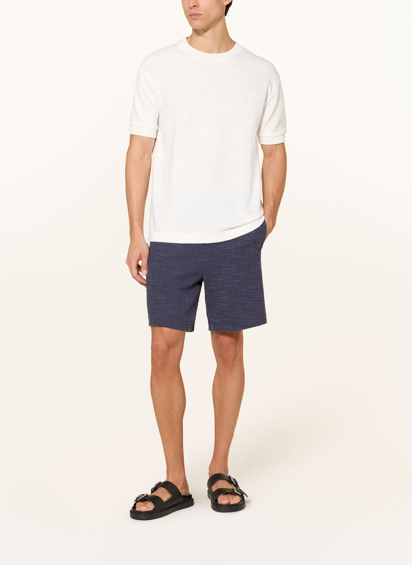 Marc O'Polo Koszulka z bouclé: ECRU