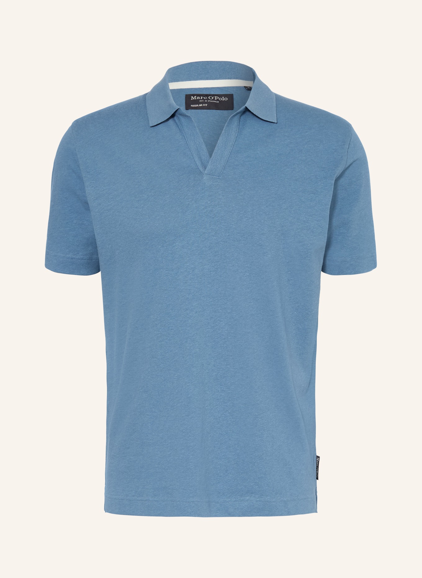 Marc O'Polo Regular fit jersey polo shirt: BLUE