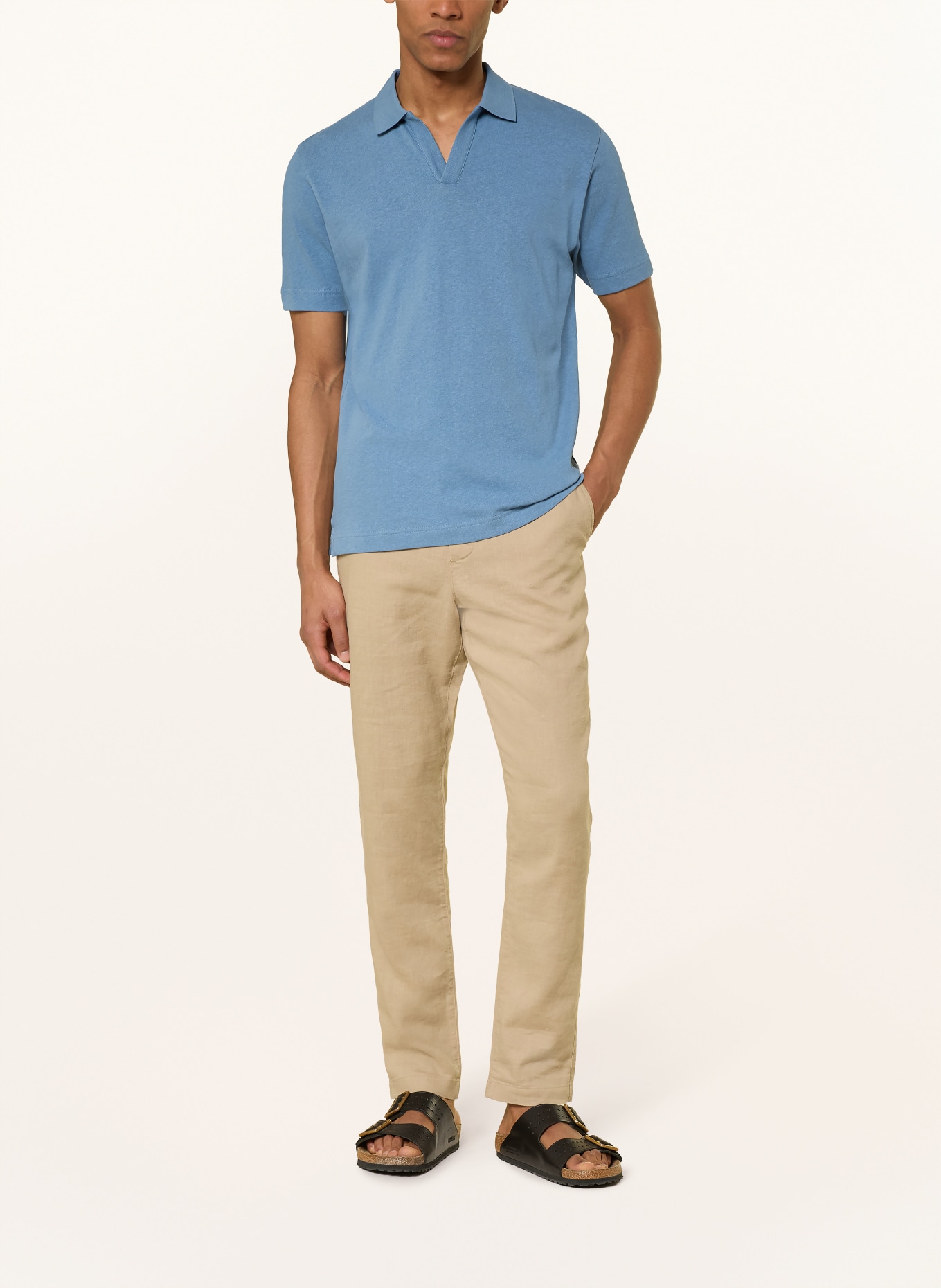 Marc O'Polo Regular fit jersey polo shirt: BLUE