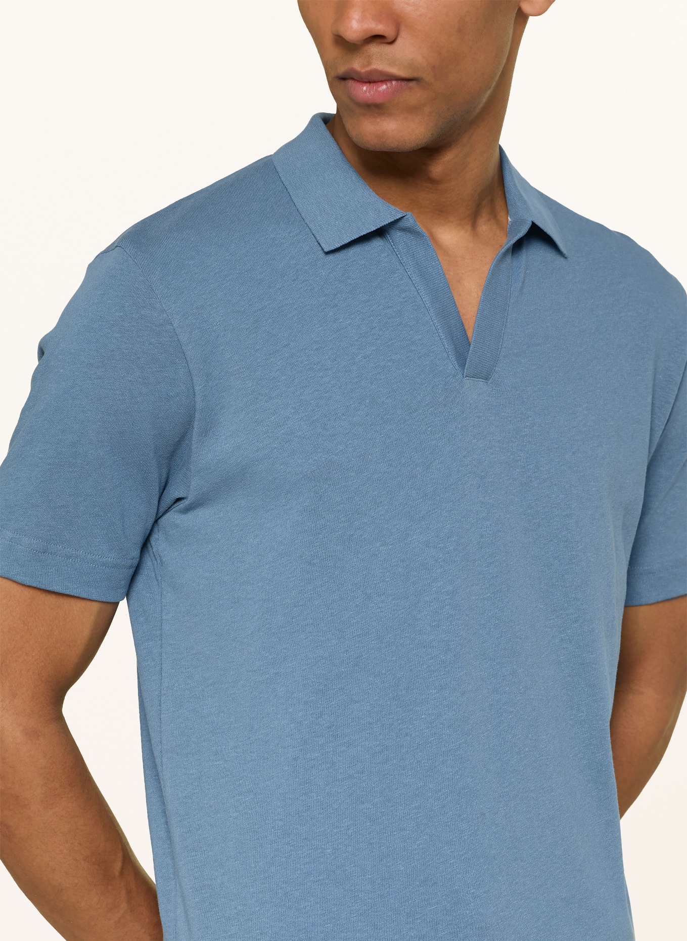 Marc O'Polo Regular fit jersey polo shirt: BLUE