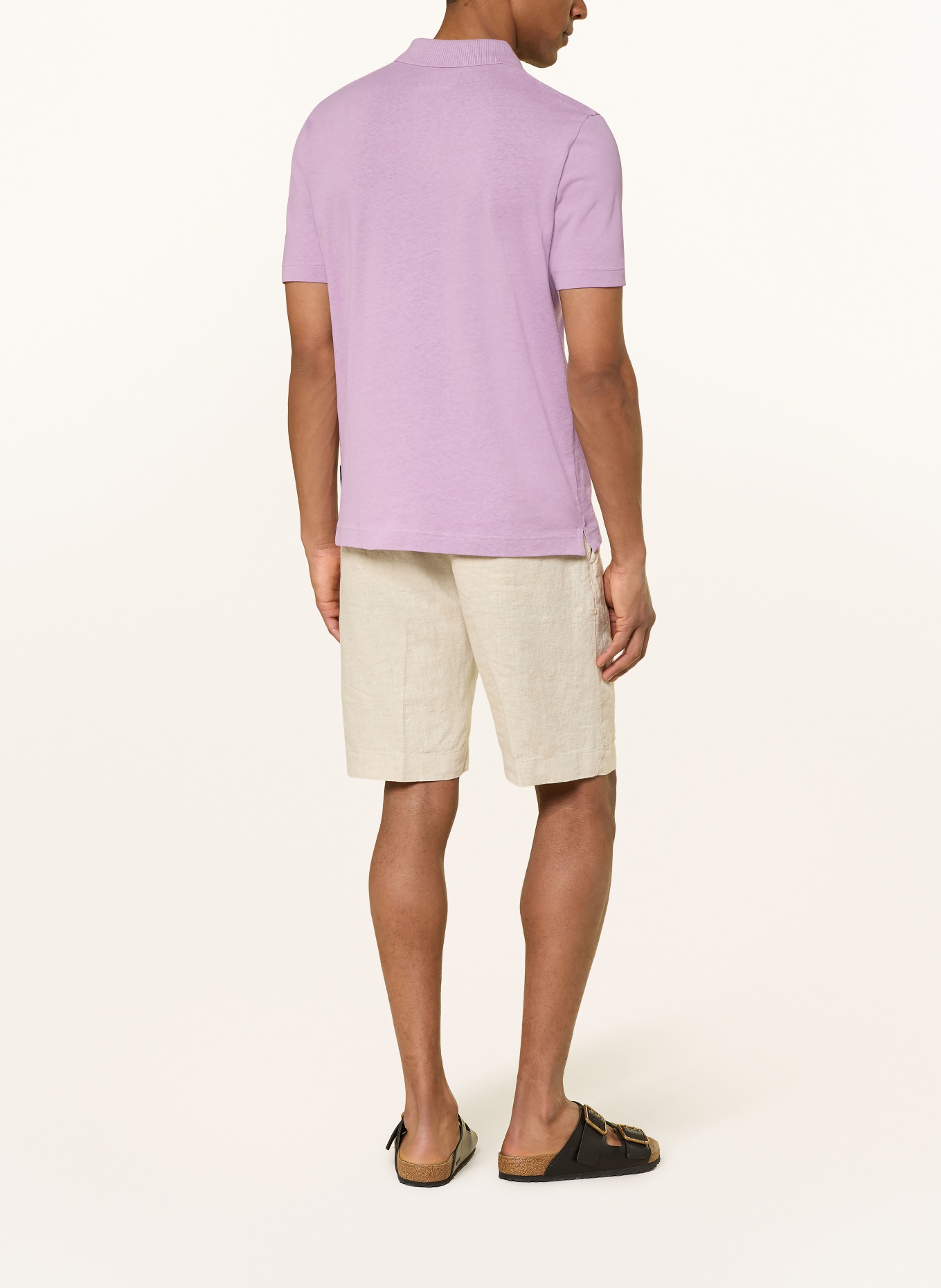 Marc O'Polo Polo en jersey coupe classique: ROSE