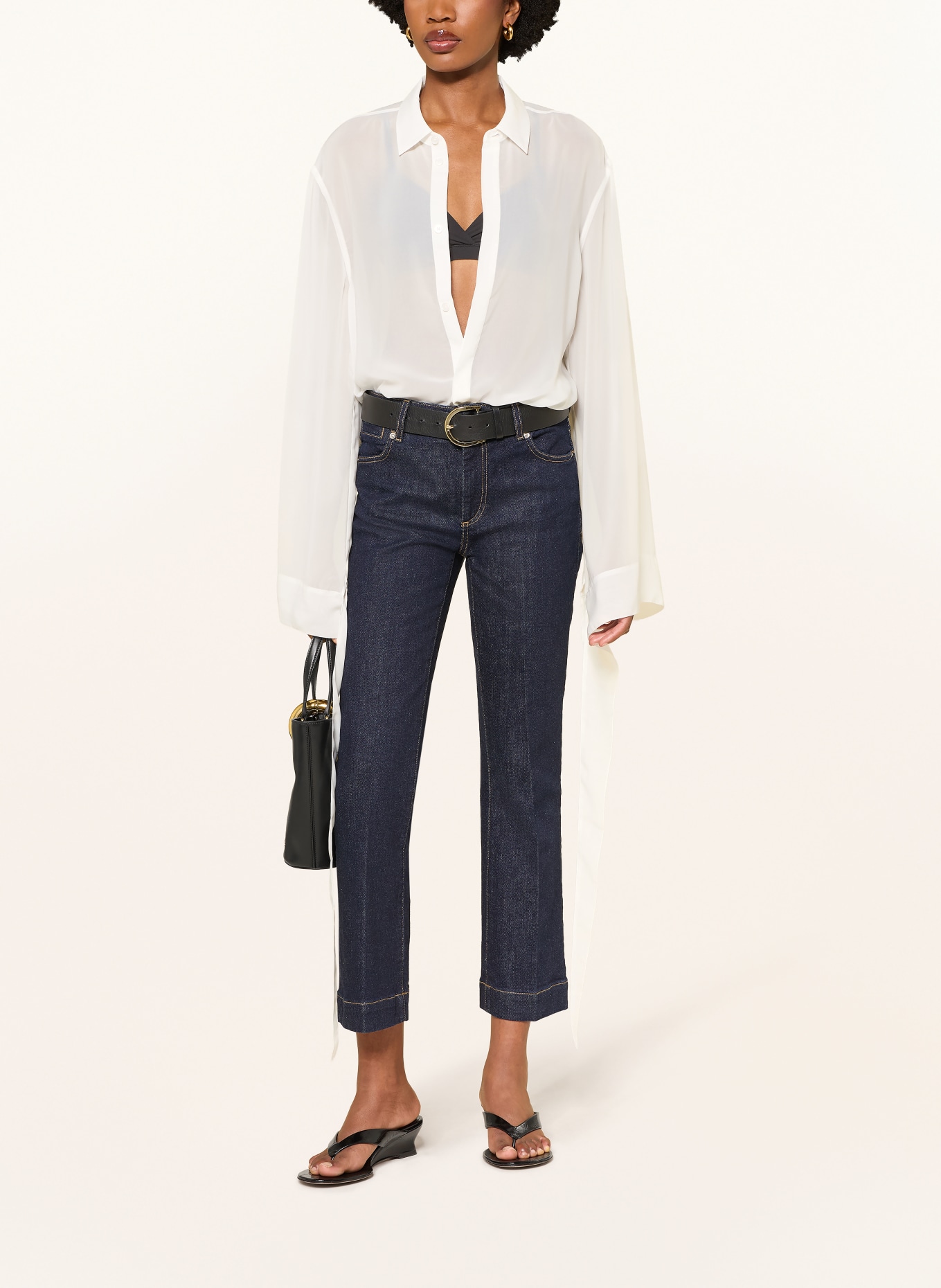 The Frankie Shop Overhemdblouse VERLIN: WIT