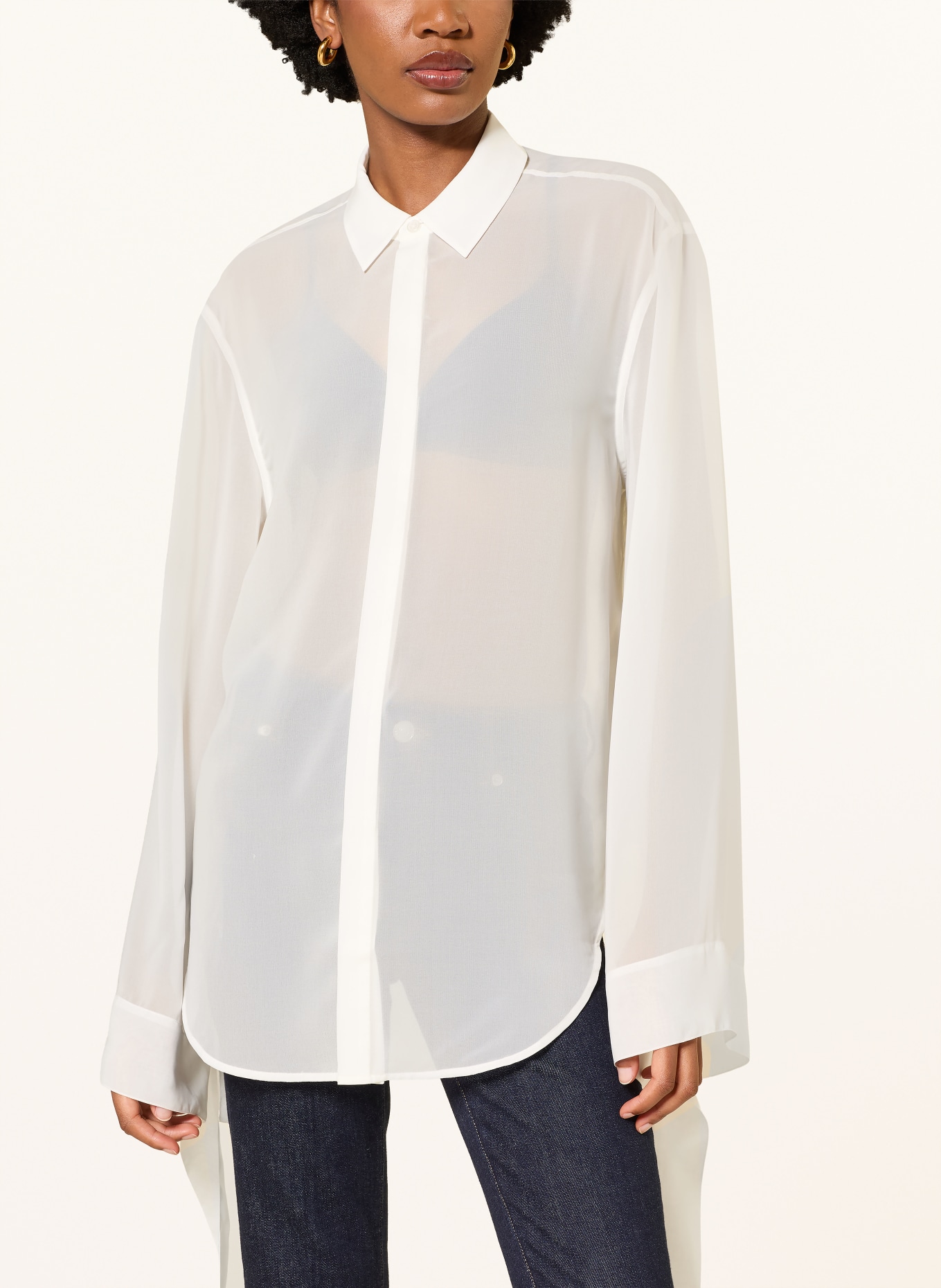 The Frankie Shop Overhemdblouse VERLIN: WIT