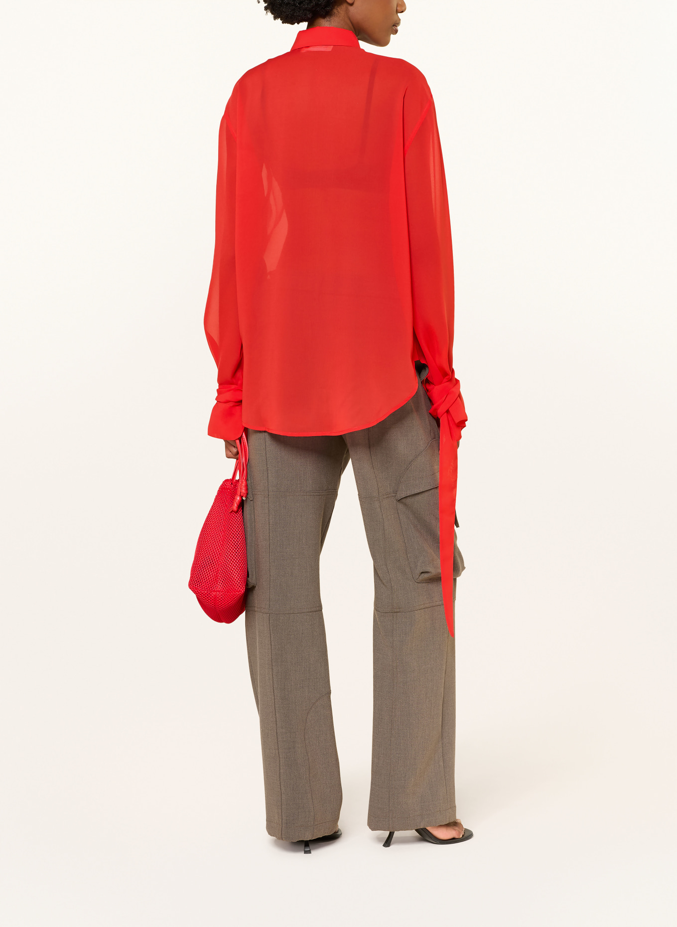 The Frankie Shop Overhemdblouse VERLIN: ROOD