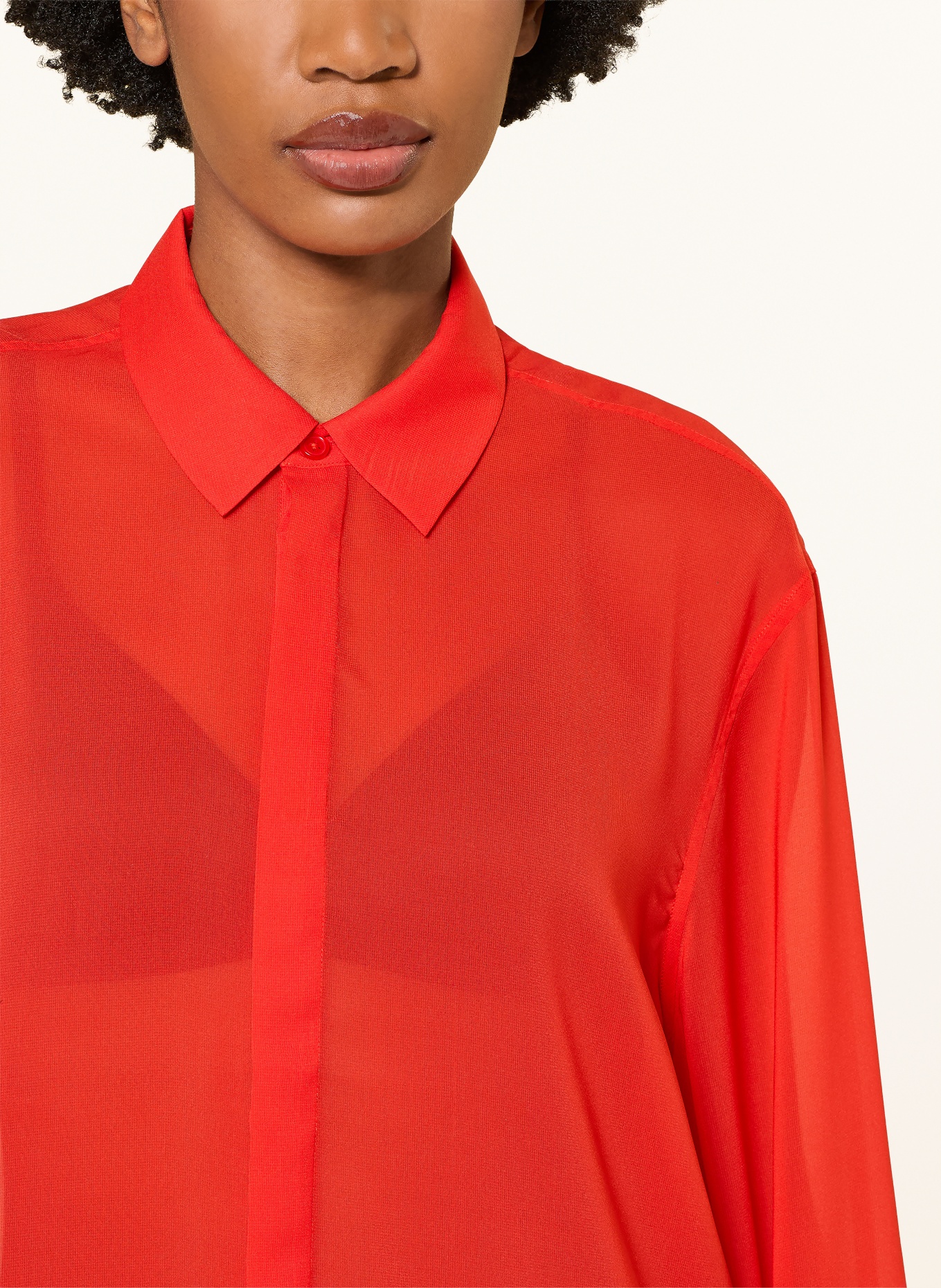 The Frankie Shop Overhemdblouse VERLIN: ROOD