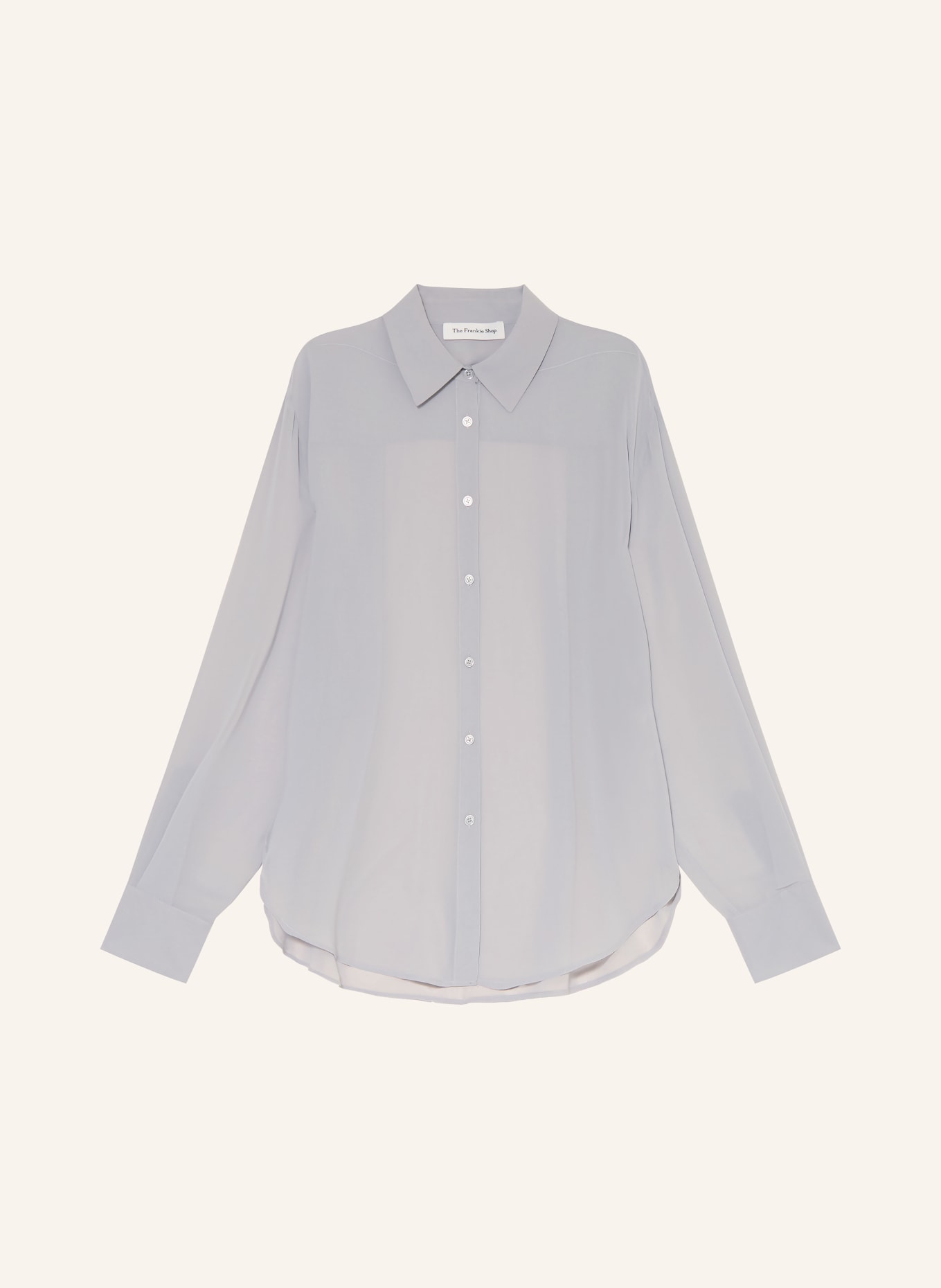 The Frankie Shop Overhemdblouse PERI: GRIJS