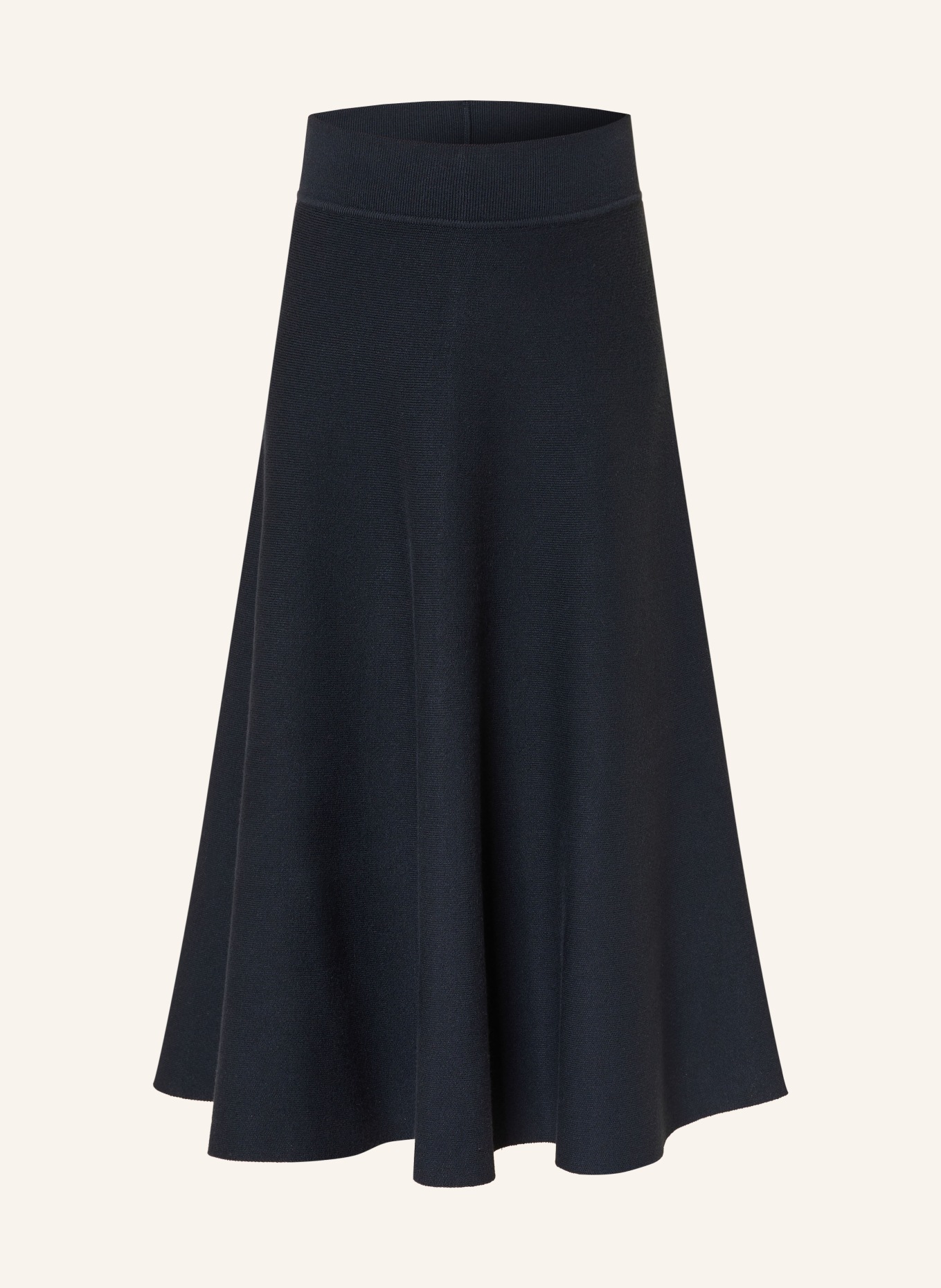 The Frankie Shop Strickrock JULY: DUNKELBLAU