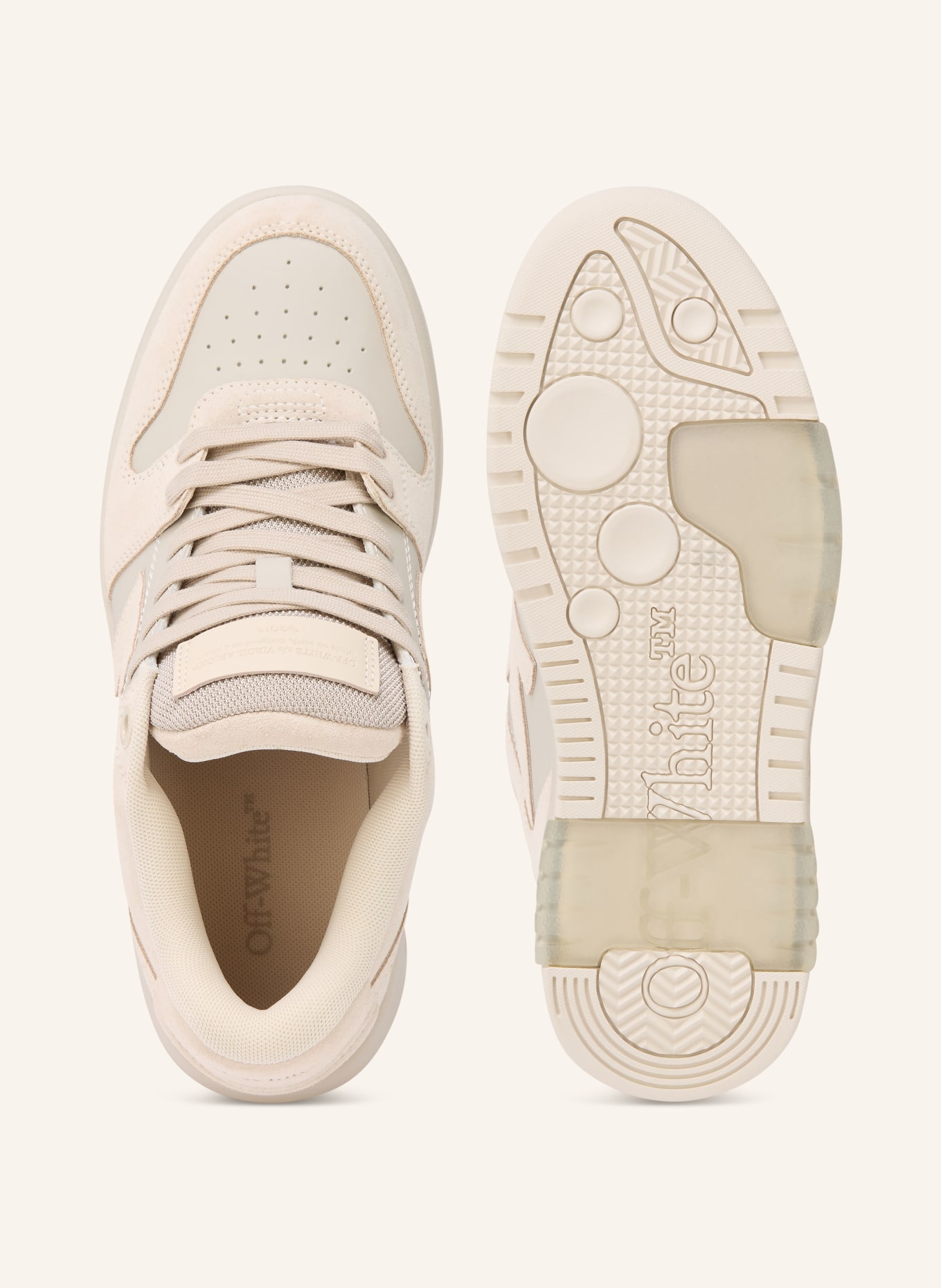 Off-White Sneaker OUT OF OFFICE: ECRU