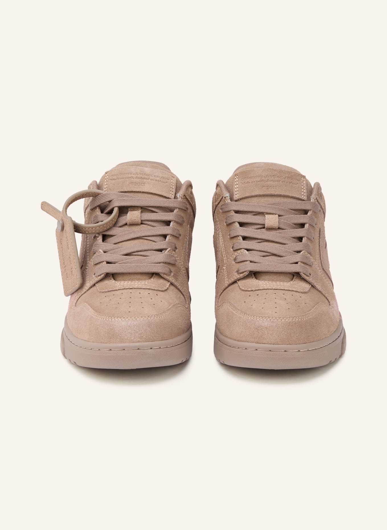 Off-White Sneaker OUT OF OFFICE: TAUPE / ROSA