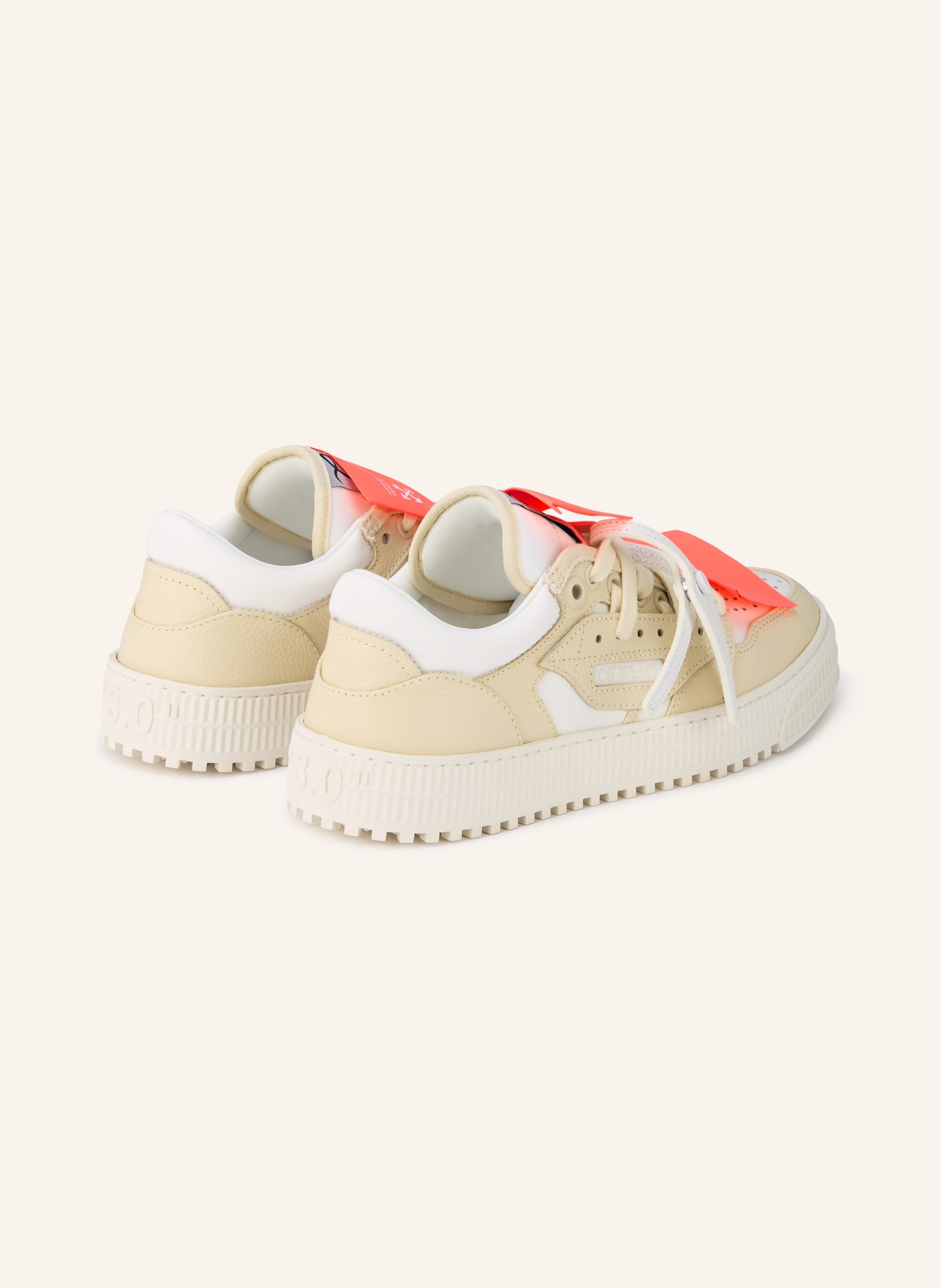 Off-White Sneaker 3.0 OFF COURT: BEIGE / WEISS