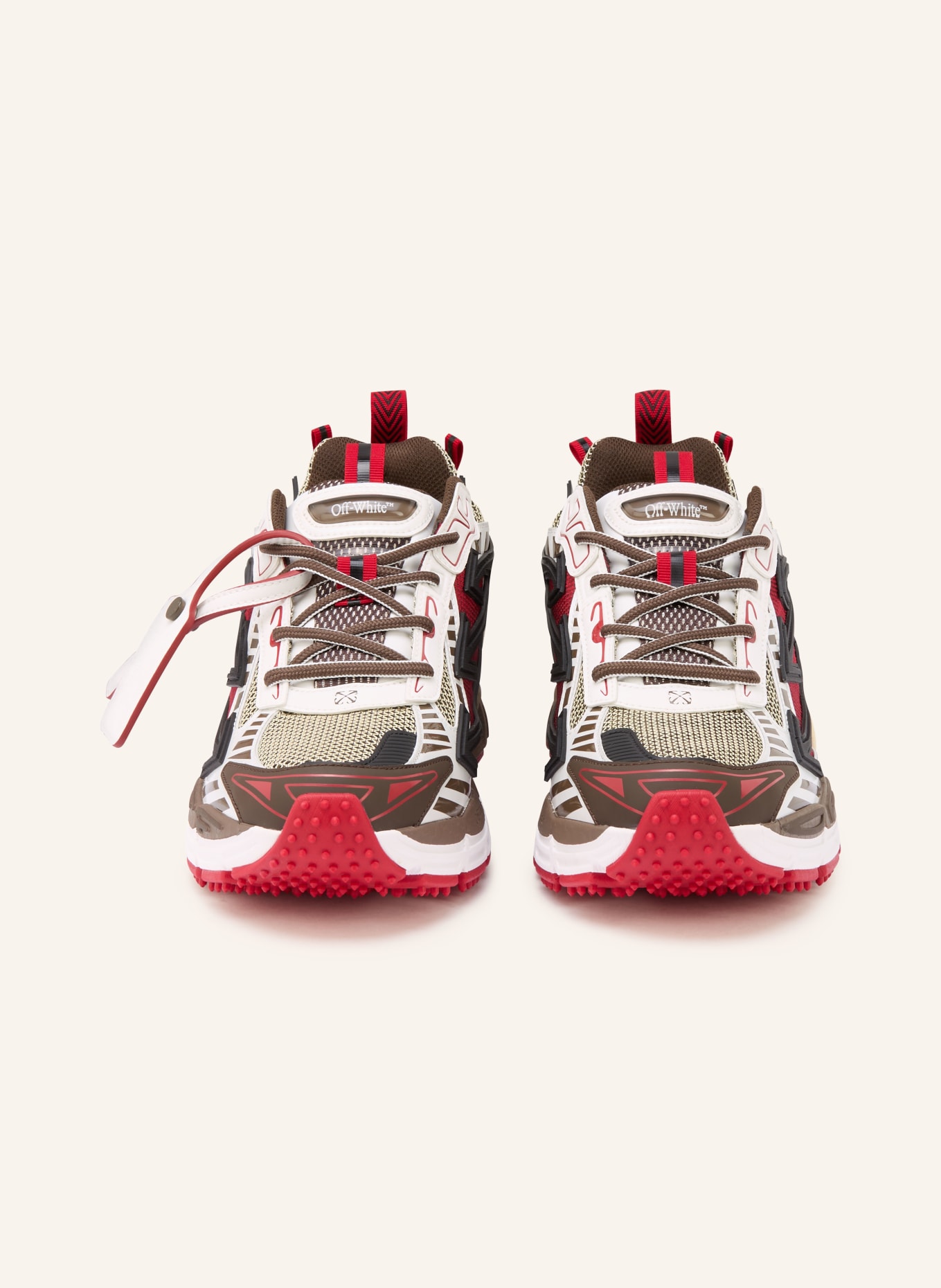 Off-White Sneaker BE RIGHT BACK: ROT / WEISS / SCHWARZ