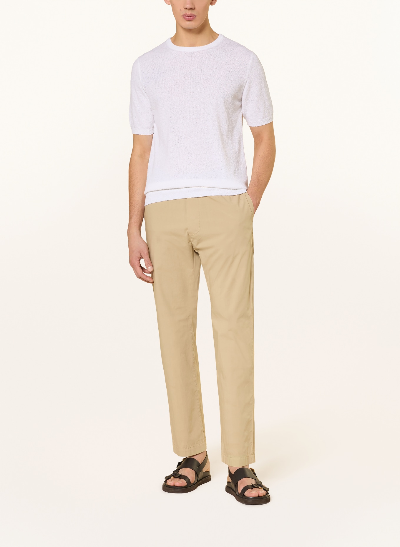 roberto collina Strickshirt: WEISS