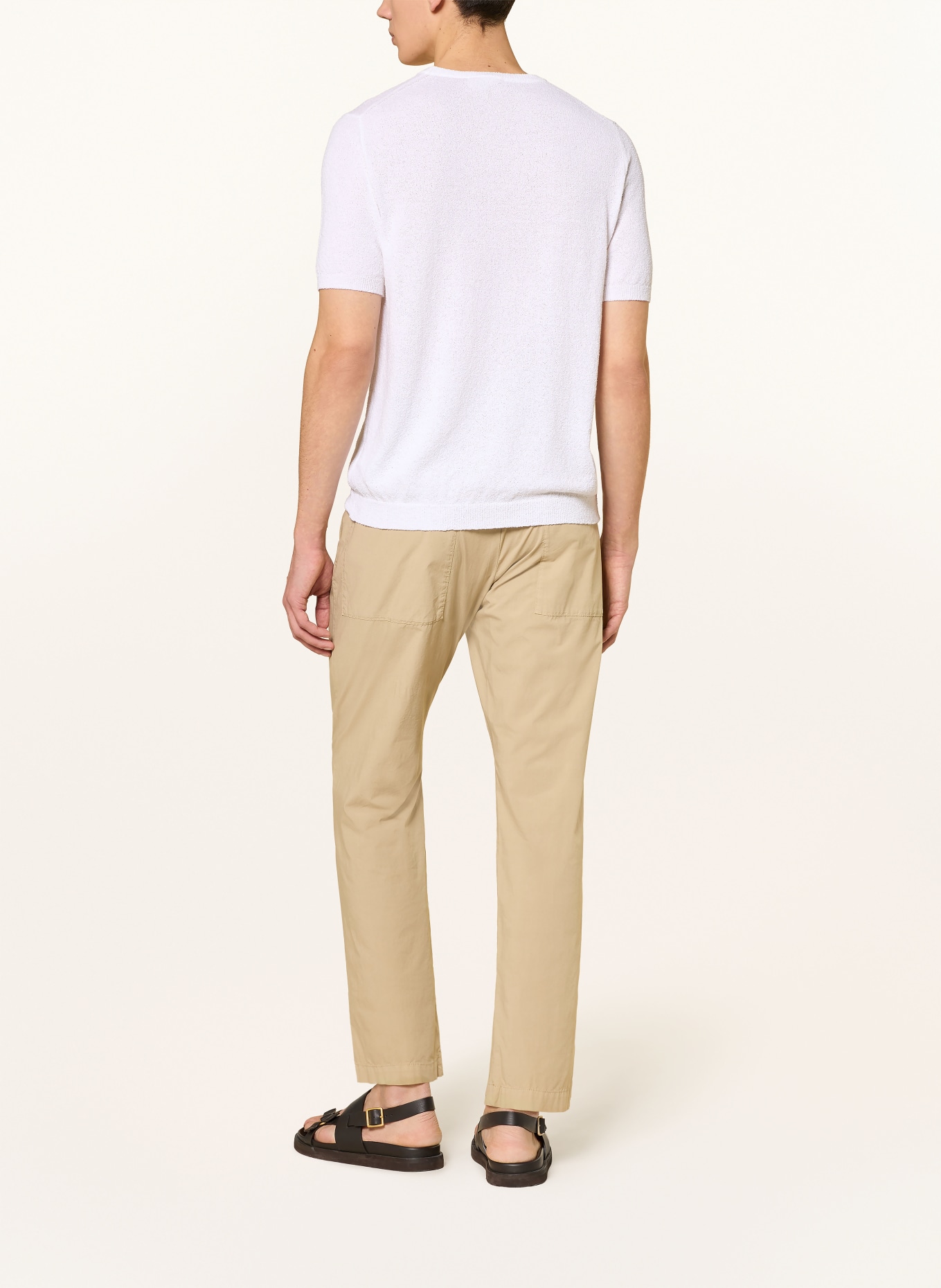 roberto collina Strickshirt: WEISS