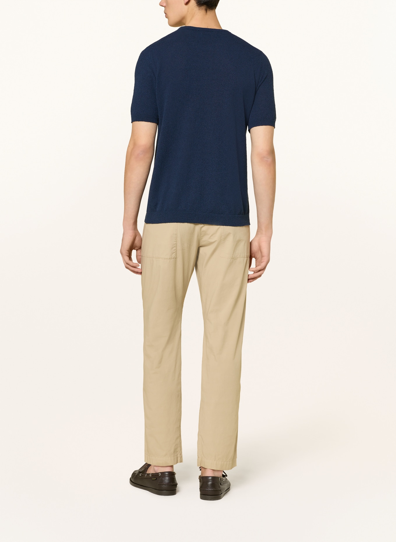 roberto collina Strickshirt: DUNKELBLAU