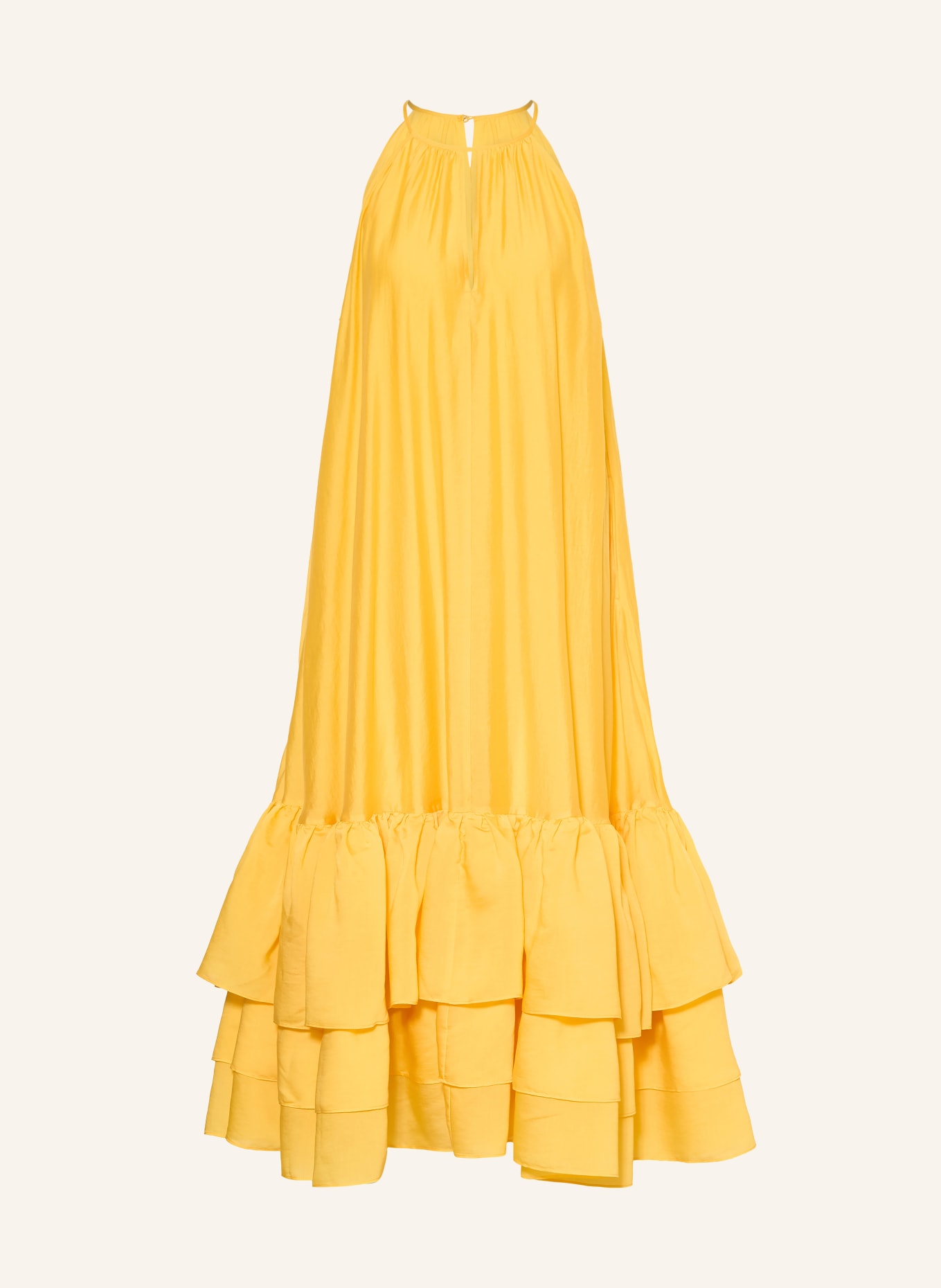 CPH MUSE Kleid CMMOLLY mit Rüschen: GELB