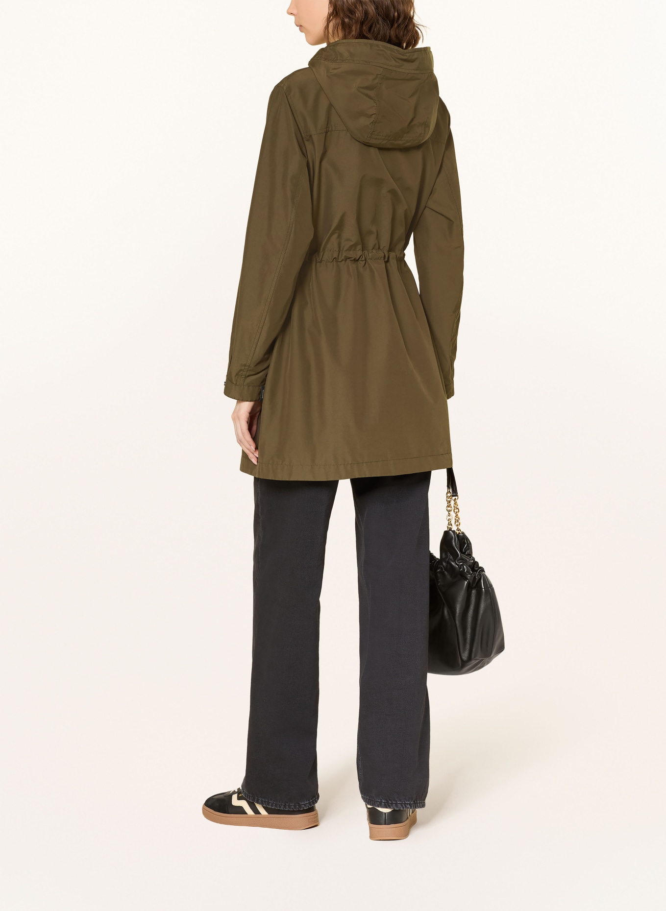 WOOLRICH parka: KHAKI