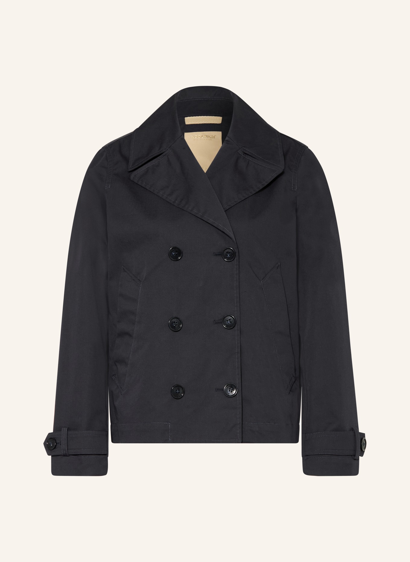 WOOLRICH Cabanjacke: DUNKELBLAU