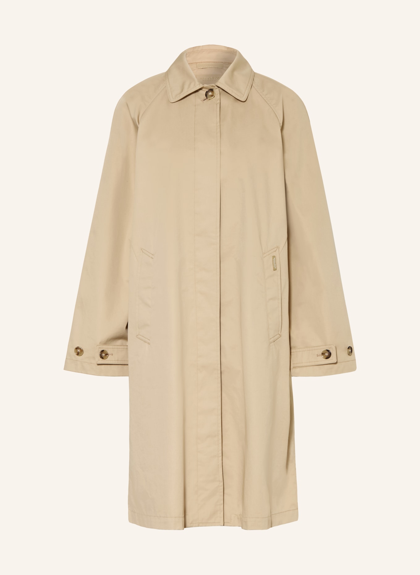 WOOLRICH Trenchcoat: BEIGE