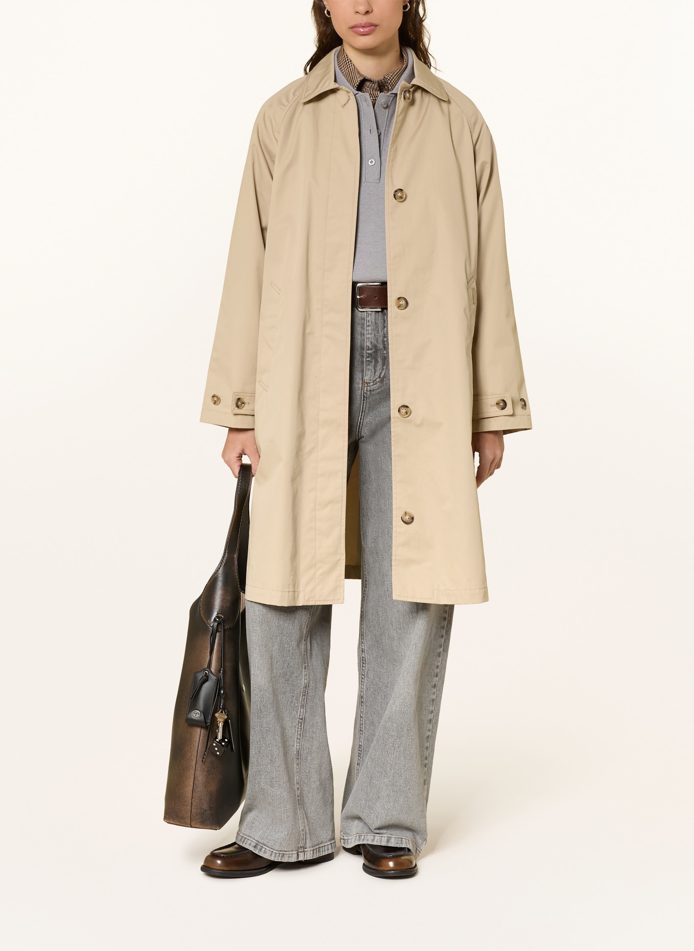 WOOLRICH Trenchcoat: BEIGE