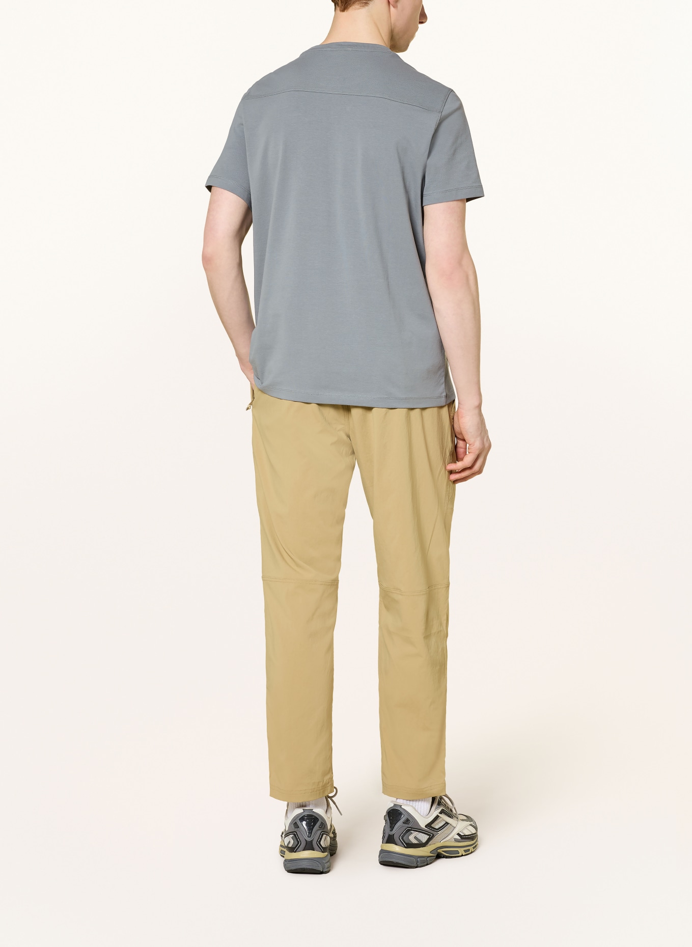 camel active T-Shirt: BLAUGRAU